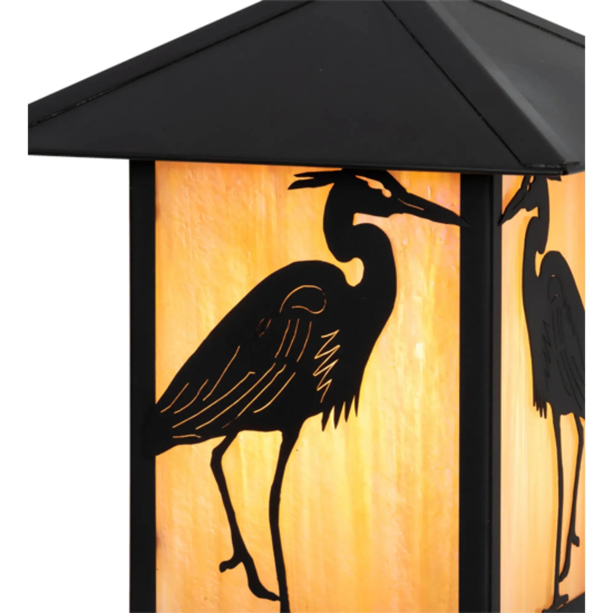 10" Square Seneca Heron Deck Light – Craftsman Brown – Wet-Rated – Meyda Lighting Meyda Lighting