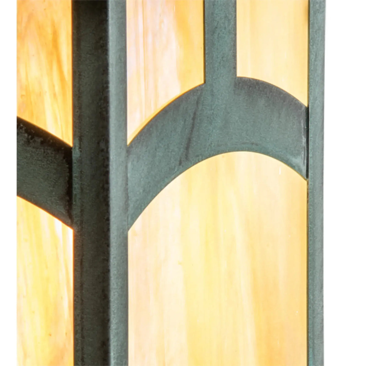12" Square Seneca Hill Top Post Mount – Verdigris – Wet-Rated – Meyda Lighting Meyda Lighting