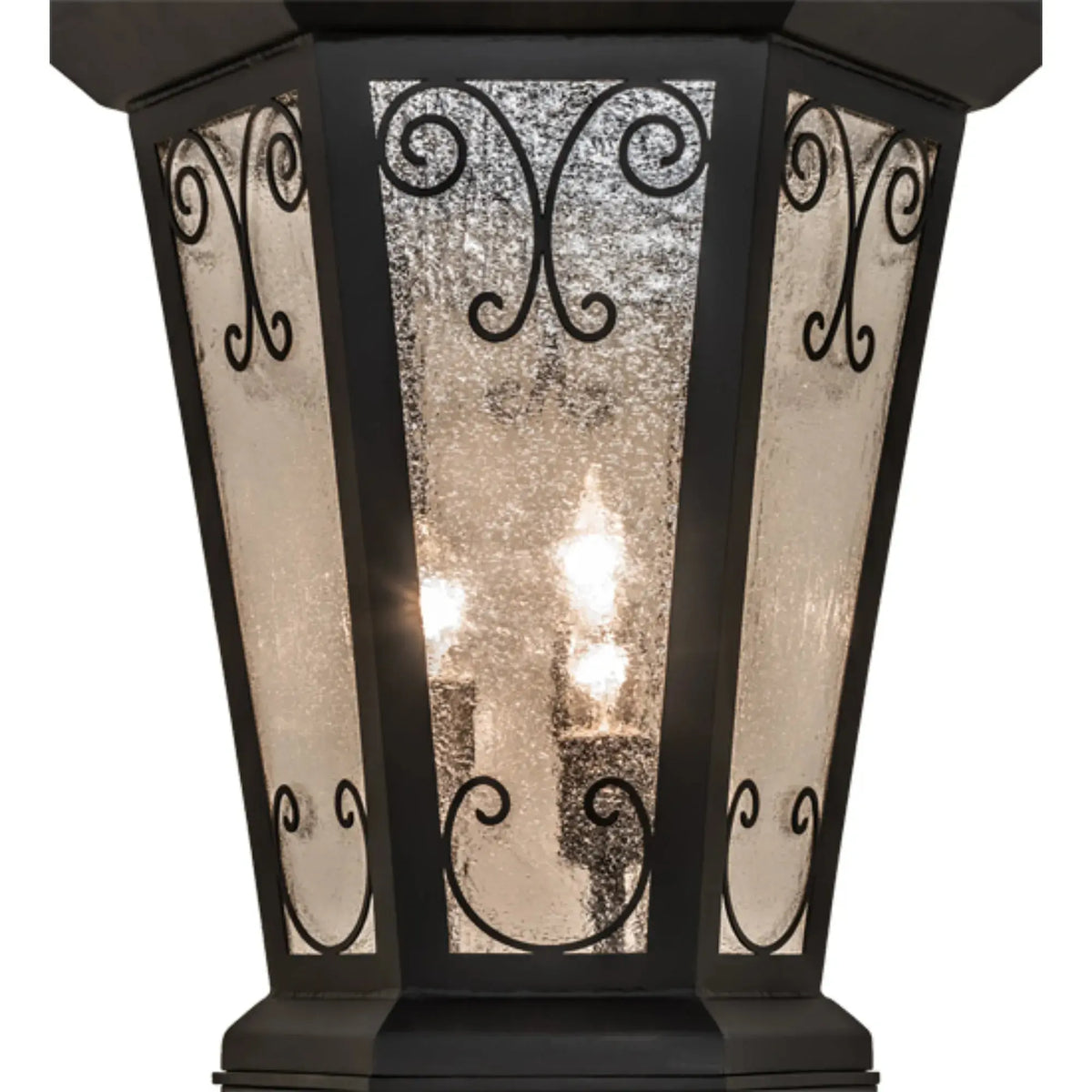 19" Wide Chaumont Pier Mount – Anodized Effect Black – Wet-Rated – Meyda Lighting Meyda Lighting