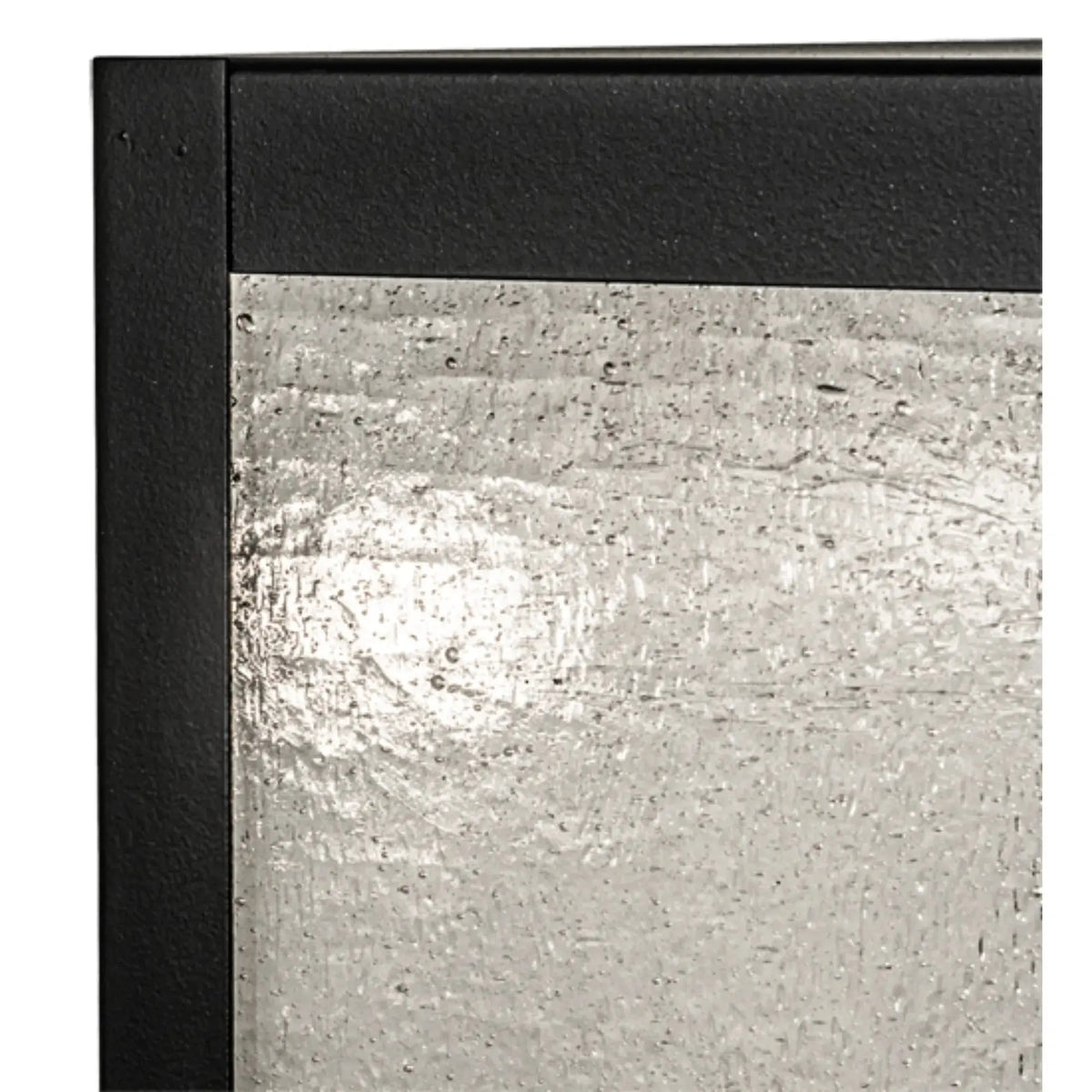 12" Square Seneca Prime Post Mount – Solar Black – Clear Seeded – Damp-Rated – Meyda Lighting Meyda Lighting