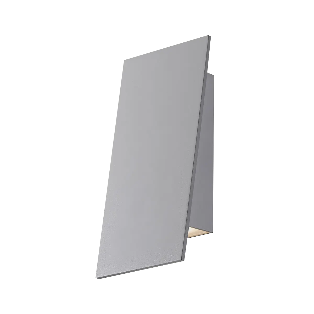 Angled Plane Wall Sconce - Textured Gray - 7.75" H 4" W - Sonneman