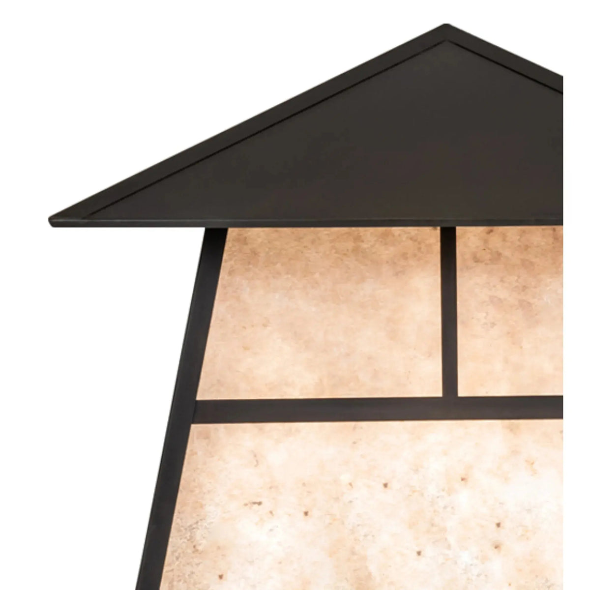 24" Square Stillwater "T" Mission Pier Mount – Craftsman Brown – Wet-Rated – Meyda Lighting Meyda Lighting