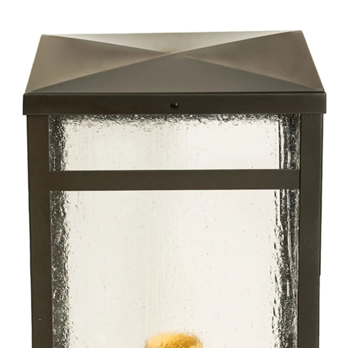 14" Square Quadrato Campbell Pier Mount – Exterior Oil Rubbed Bronze – Wet-Rated – Meyda Lighting Meyda Lighting