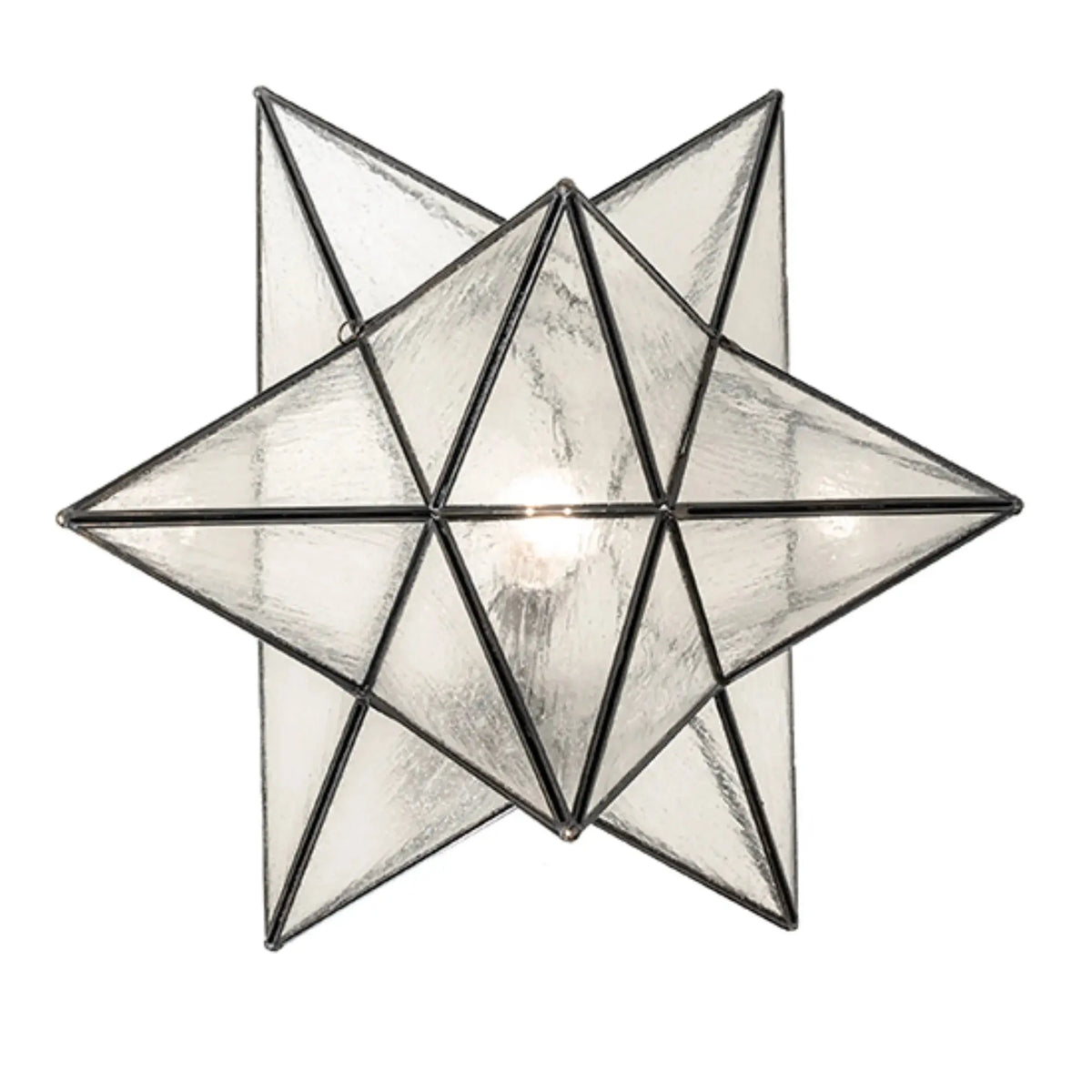 18" Wide Moravian Star Post Mount – Mahogany Bronze – Wet-Rated – Meyda Lighting Meyda Lighting