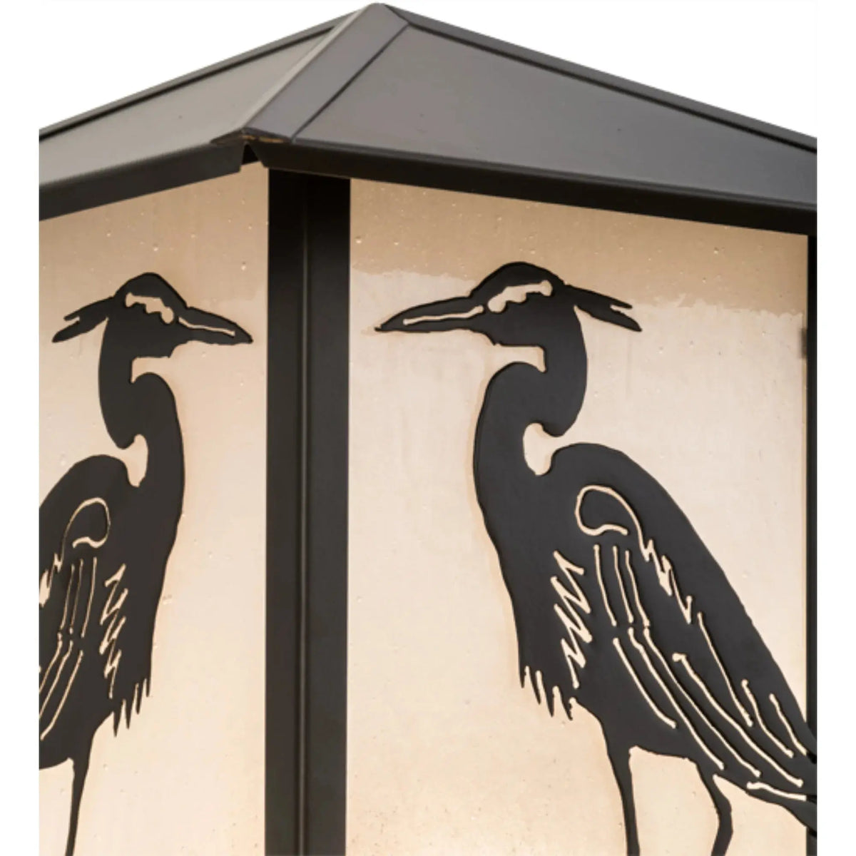 10" Square Heron Pier Mount – Oil Rubbed Bronze – Wet-Rated – Meyda Lighting Meyda Lighting