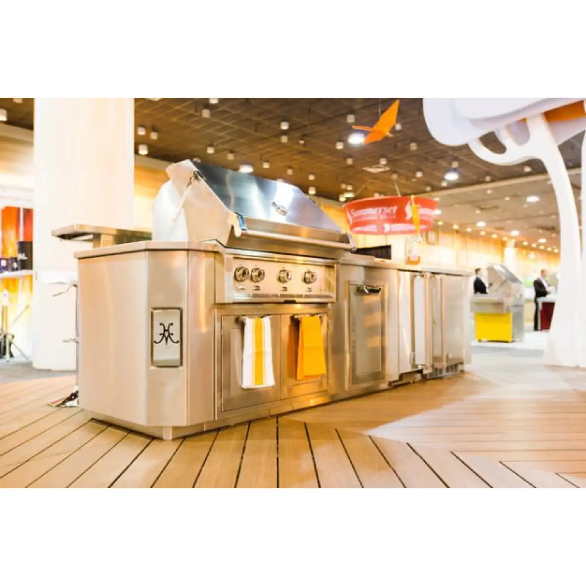 Hestan 36-Inch Built-In Gas Grill with Trellis Burners & Rotisserie – GABR36 Hestan