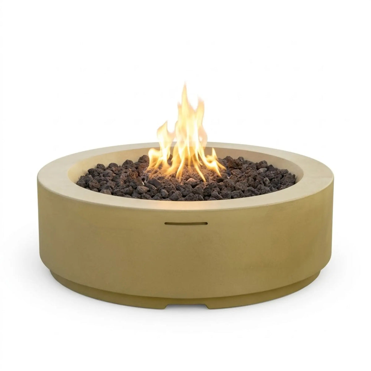 American Fyre Designs Louvre Round 48" GFRC Gas Fire Pit American Fyre Designs