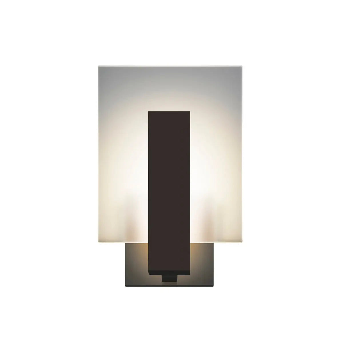 Midtown Wall Sconce - Textured Bronze - 10.75" H 7" W - Sonneman