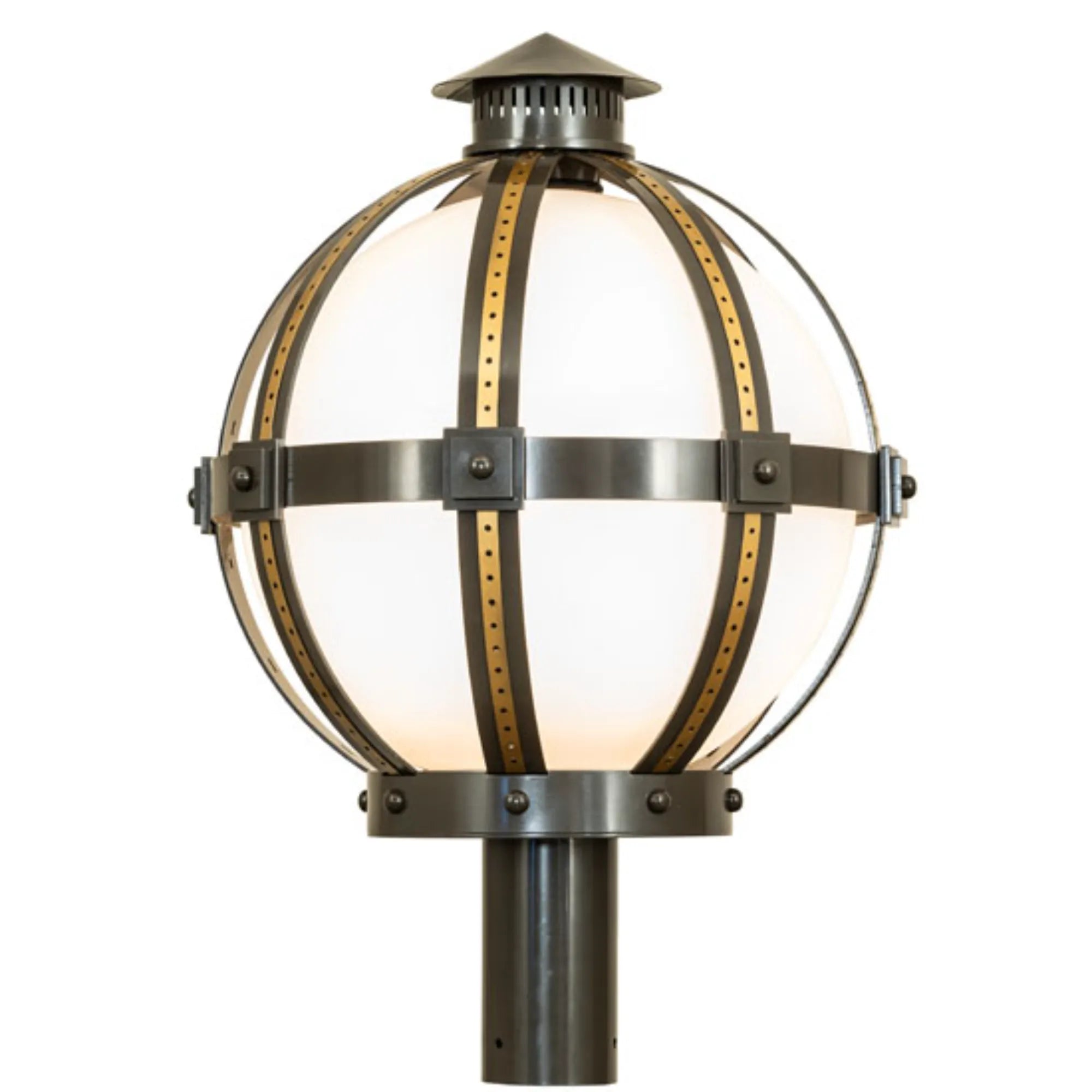 19" Wide Orbital Post Mount – Ext.Oil Rubbed Bronze & Goldtastic – Wet-Rated – Meyda Lighting