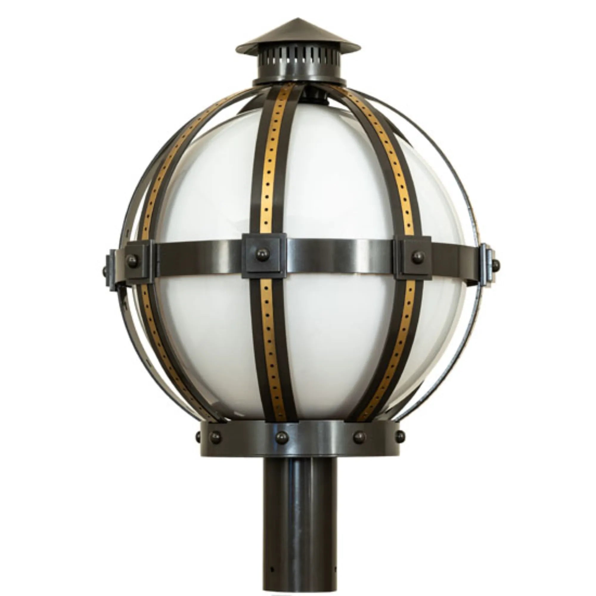19" Wide Orbital Post Mount – Ext.Oil Rubbed Bronze & Goldtastic – Wet-Rated – Meyda Lighting