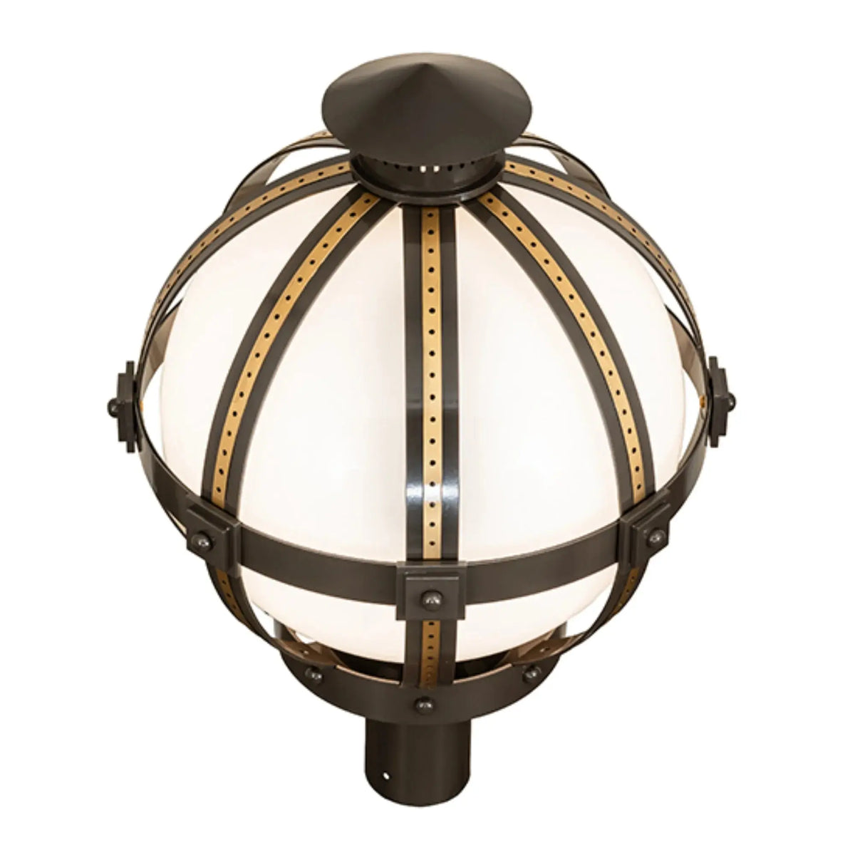 19" Wide Orbital Post Mount – Ext.Oil Rubbed Bronze & Goldtastic – Wet-Rated – Meyda Lighting Meyda Lighting