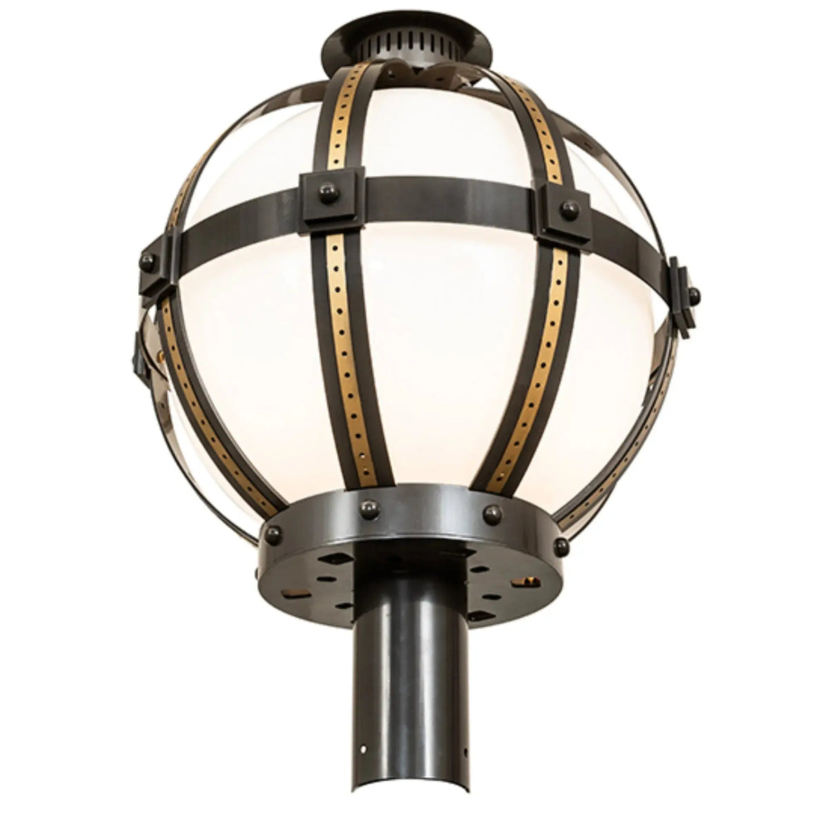 19" Wide Orbital Post Mount – Ext.Oil Rubbed Bronze & Goldtastic – Wet-Rated – Meyda Lighting Meyda Lighting