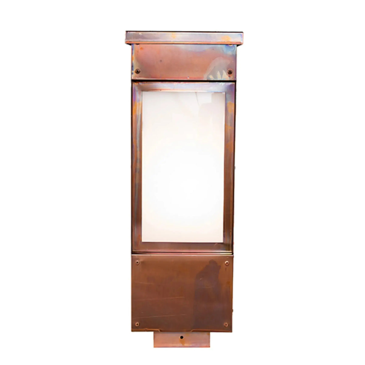 7" Square Hirshfield Deck Light – Vintage Copper – Statuario Idalight – Wet-Rated – Meyda Lighting Meyda Lighting