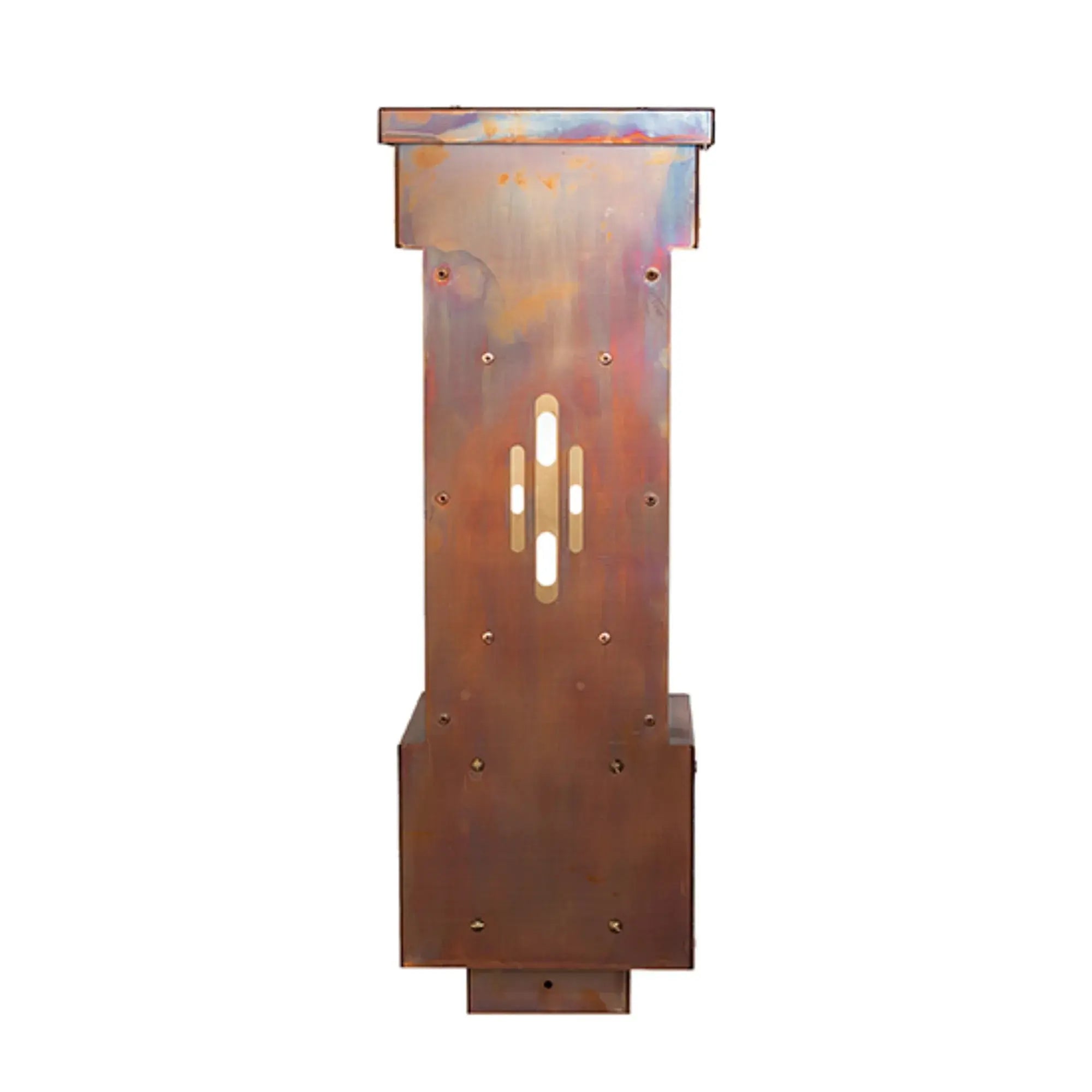 7" Square Hirshfield Deck Light – Vintage Copper – Statuario Idalight – Wet-Rated – Meyda Lighting Meyda Lighting