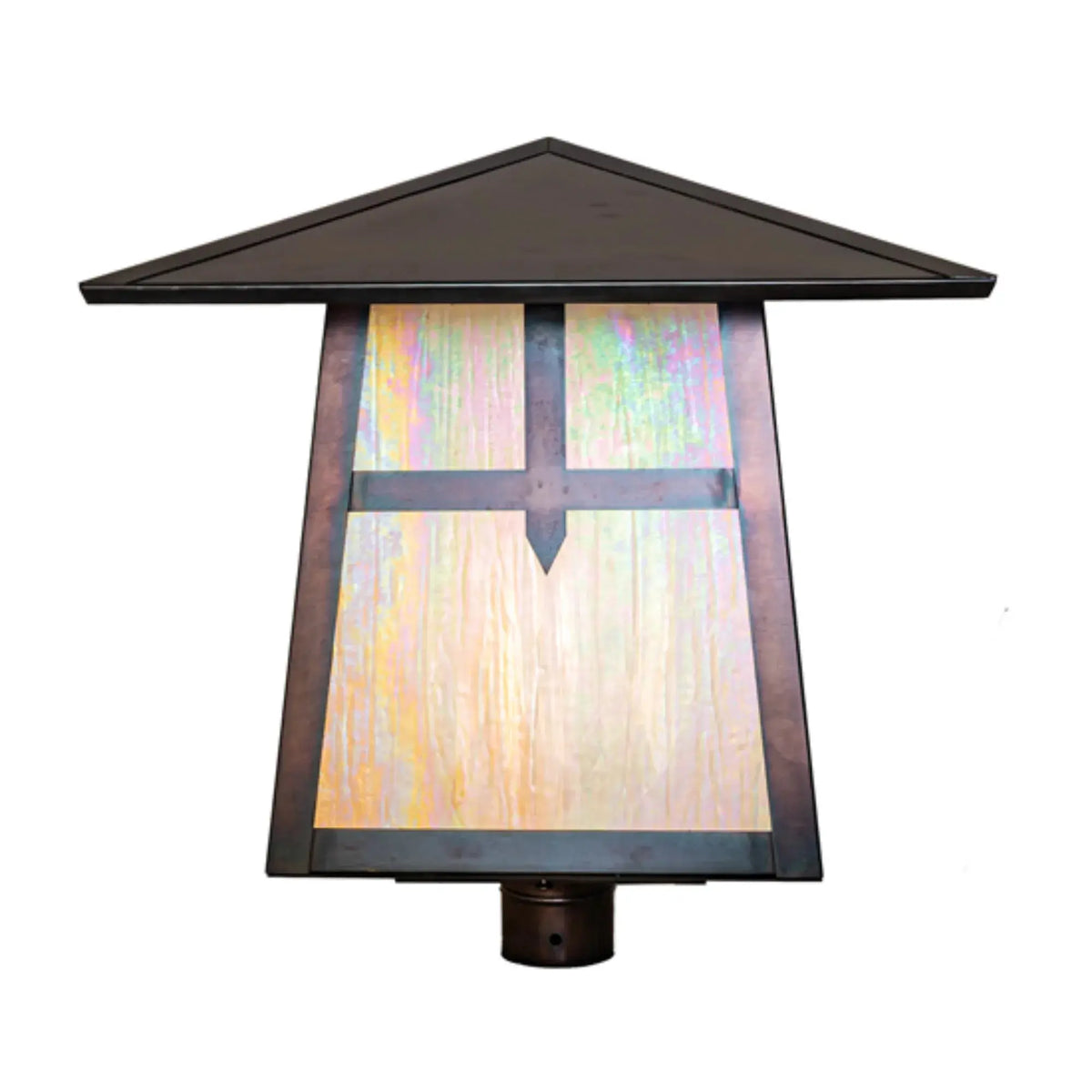 20" Square Stillwater Cross Mission Post Mount – Meyda Lighting Meyda Lighting