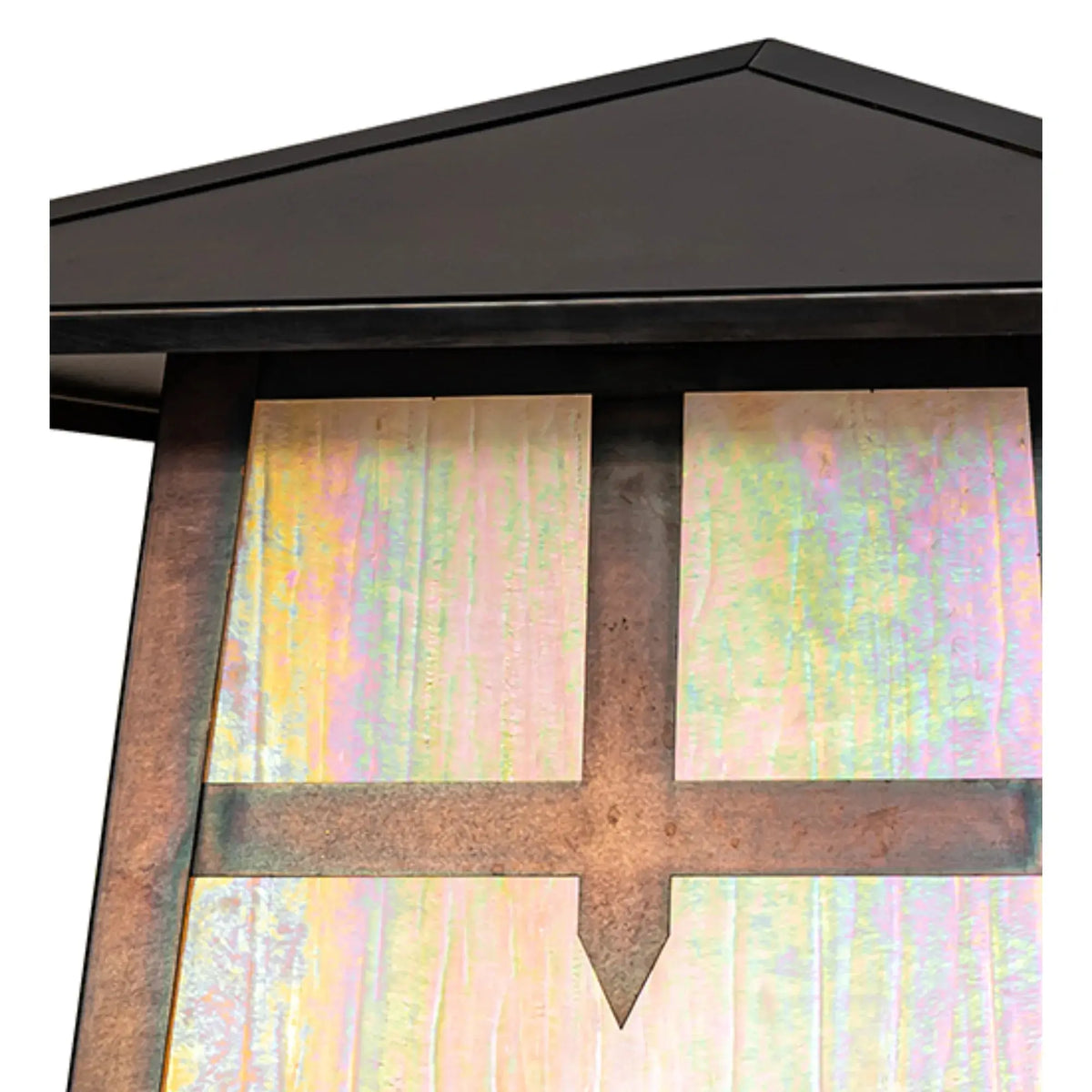 20" Square Stillwater Cross Mission Post Mount – Meyda Lighting Meyda Lighting