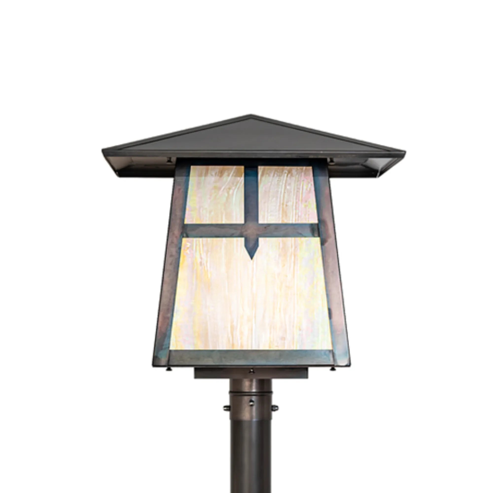 20" Square Stillwater Cross Mission Post Mount – Meyda Lighting