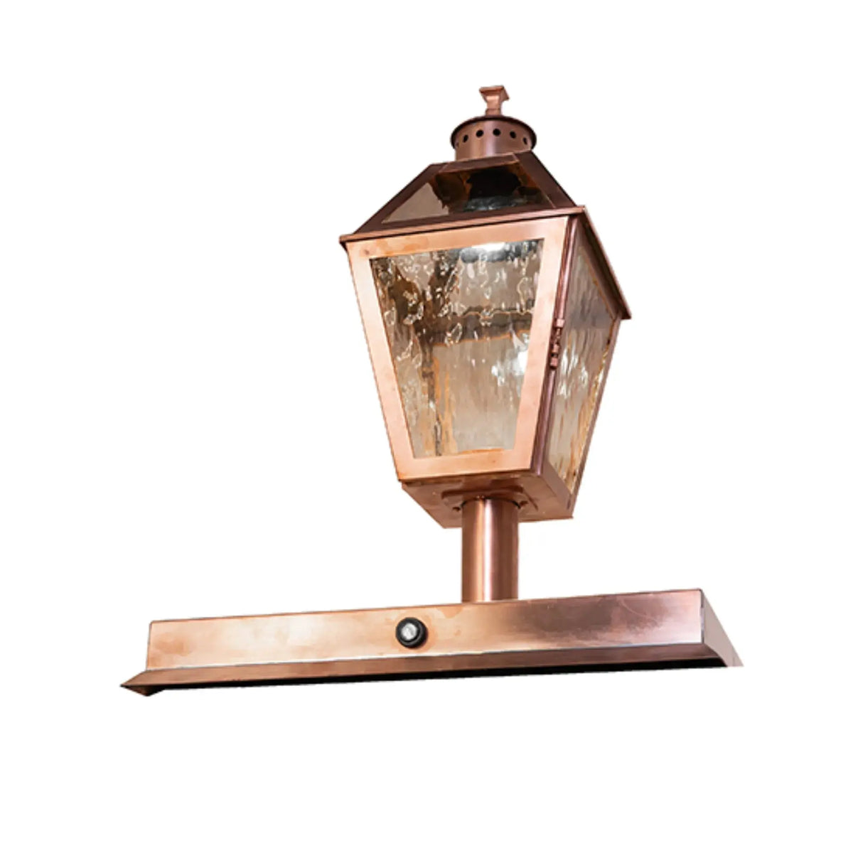 18" Square Corrina Pier Mount – Raw Copper/Clear Gloss – Wet-Rated – Meyda Lighting Meyda Lighting