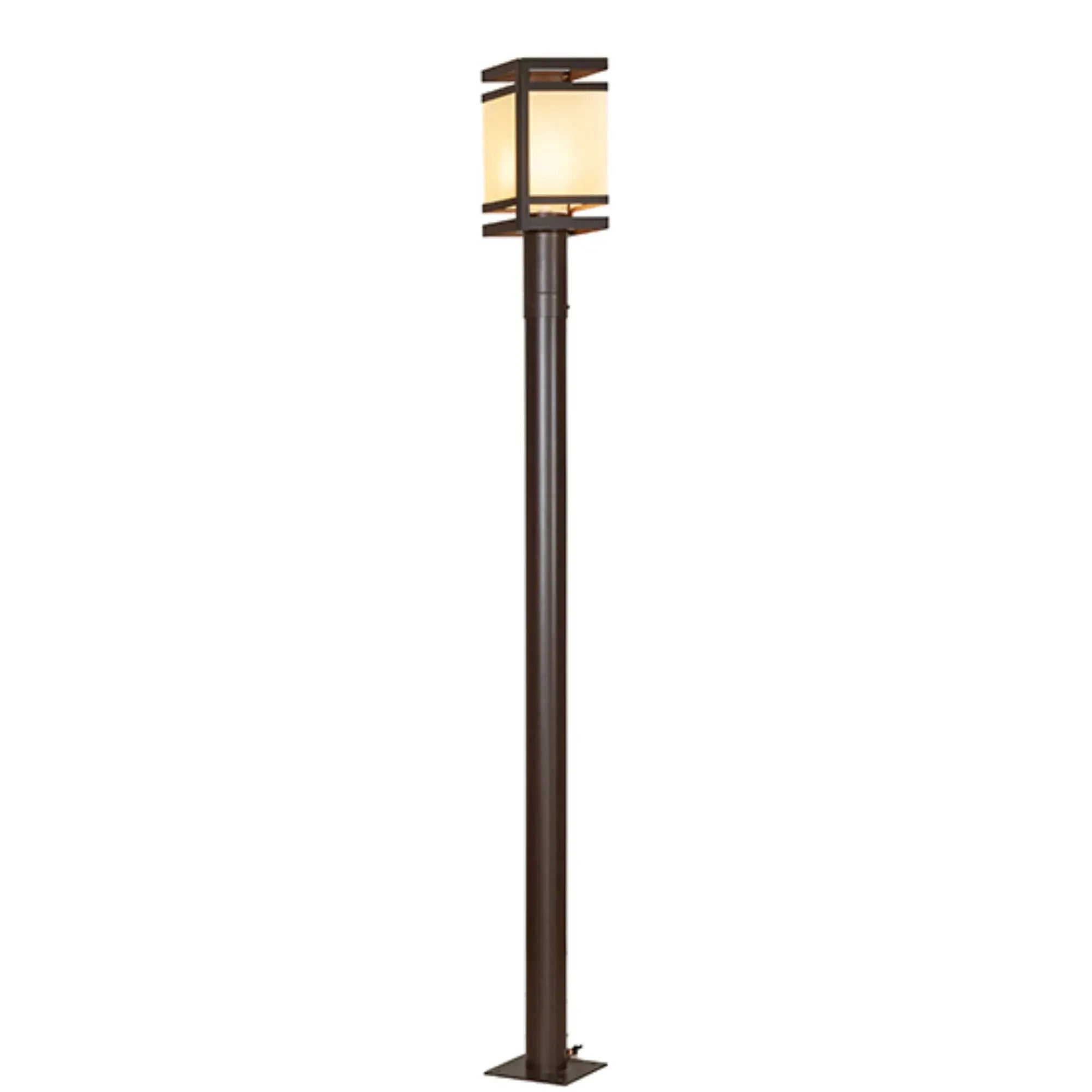 12" Wide Panera Post Mount – Cafe Noir – Wet-Rated – Meyda Lighting Meyda Lighting