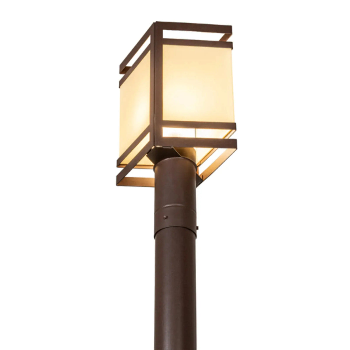 12" Wide Panera Post Mount – Cafe Noir – Wet-Rated – Meyda Lighting Meyda Lighting