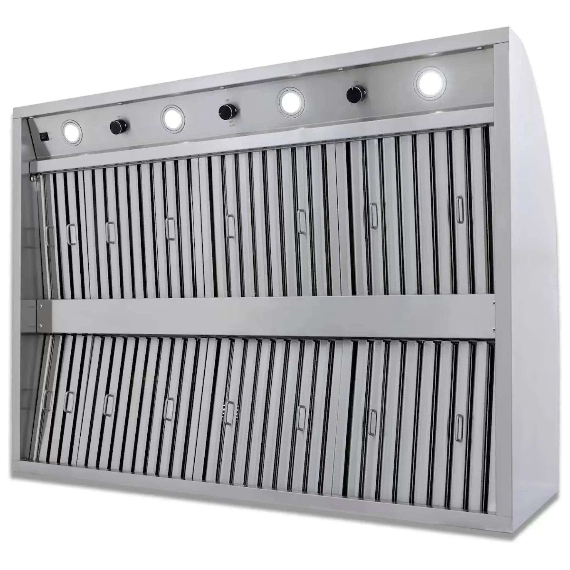 Blaze 48-Inch Stainless Steel Outdoor Vent Hood – 2000 CFM – BLZ-48-VHOOD Blaze