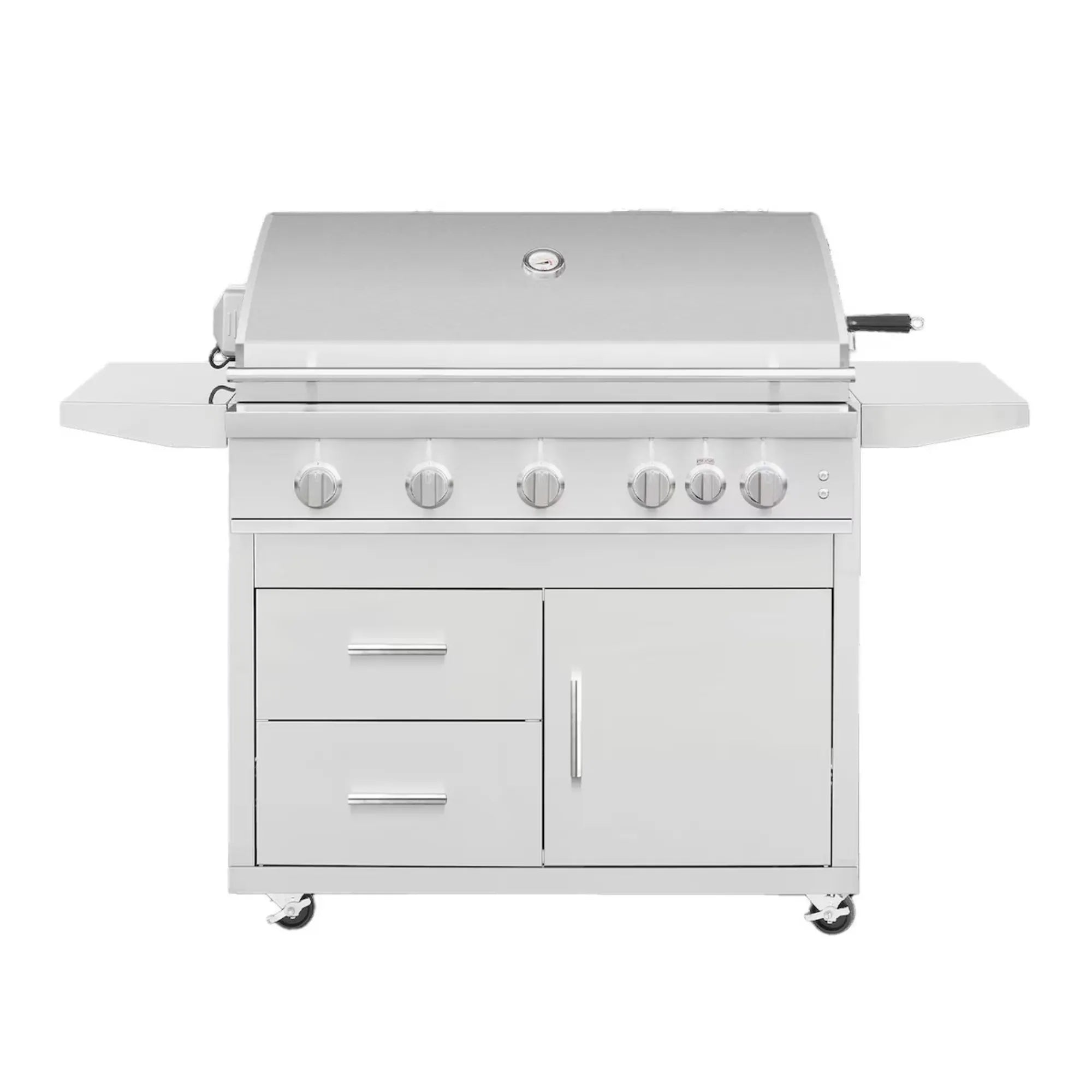 Summerset Sizzler Pro 40" 5-Burner Freestanding Gas Grill w/ Cart β 85,000 BTU | SZRPRO40 Summerset