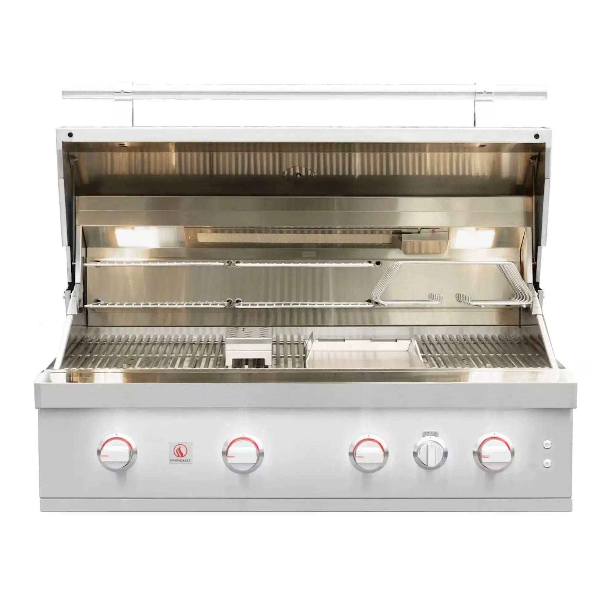 Summerset 42" Quest 4-Burner Built-In Gas Grill — 72,000 BTU w/ Rear IR Burner | QST42 Summerset