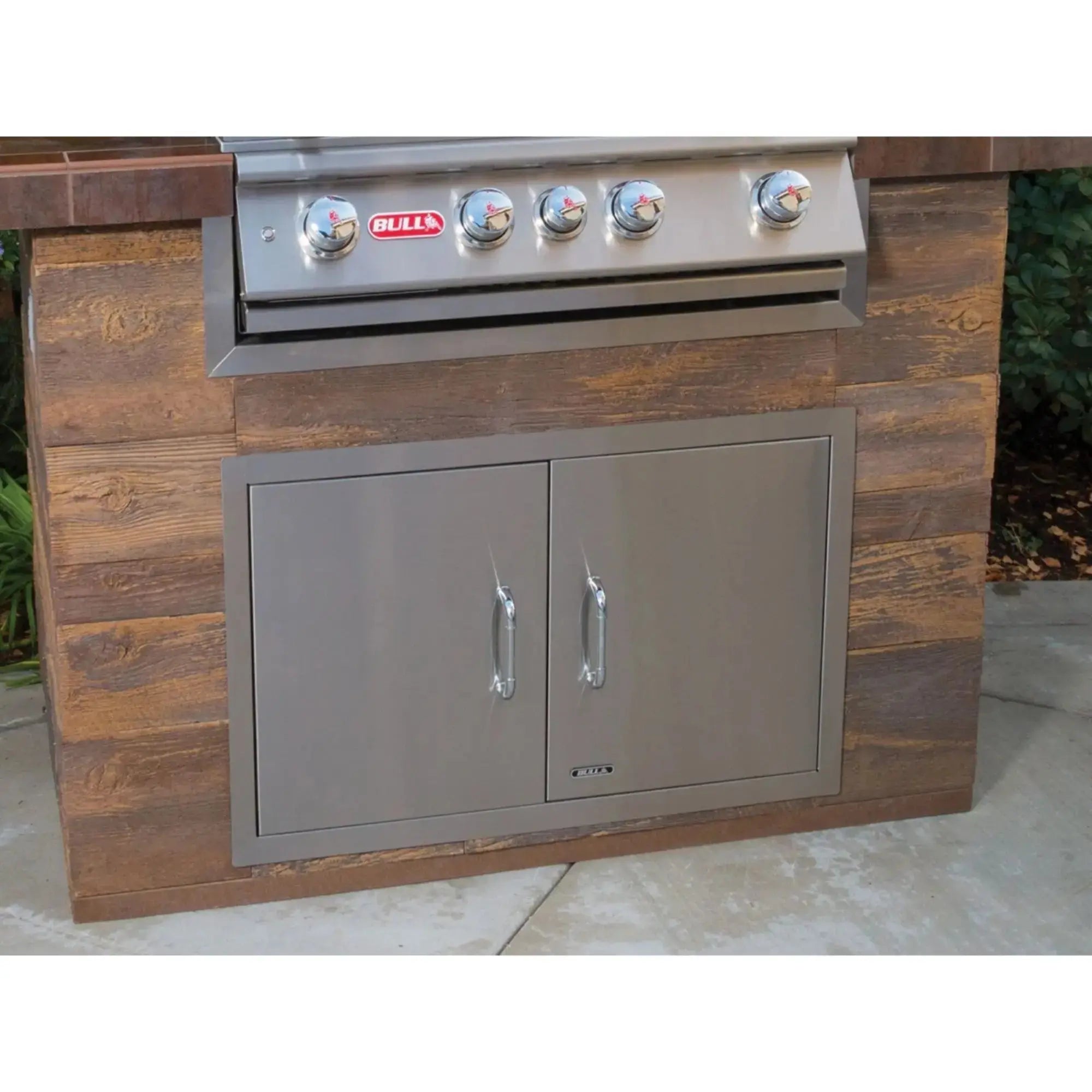 Bull 30-Inch Double Access Doors – ½" Reveal Bull