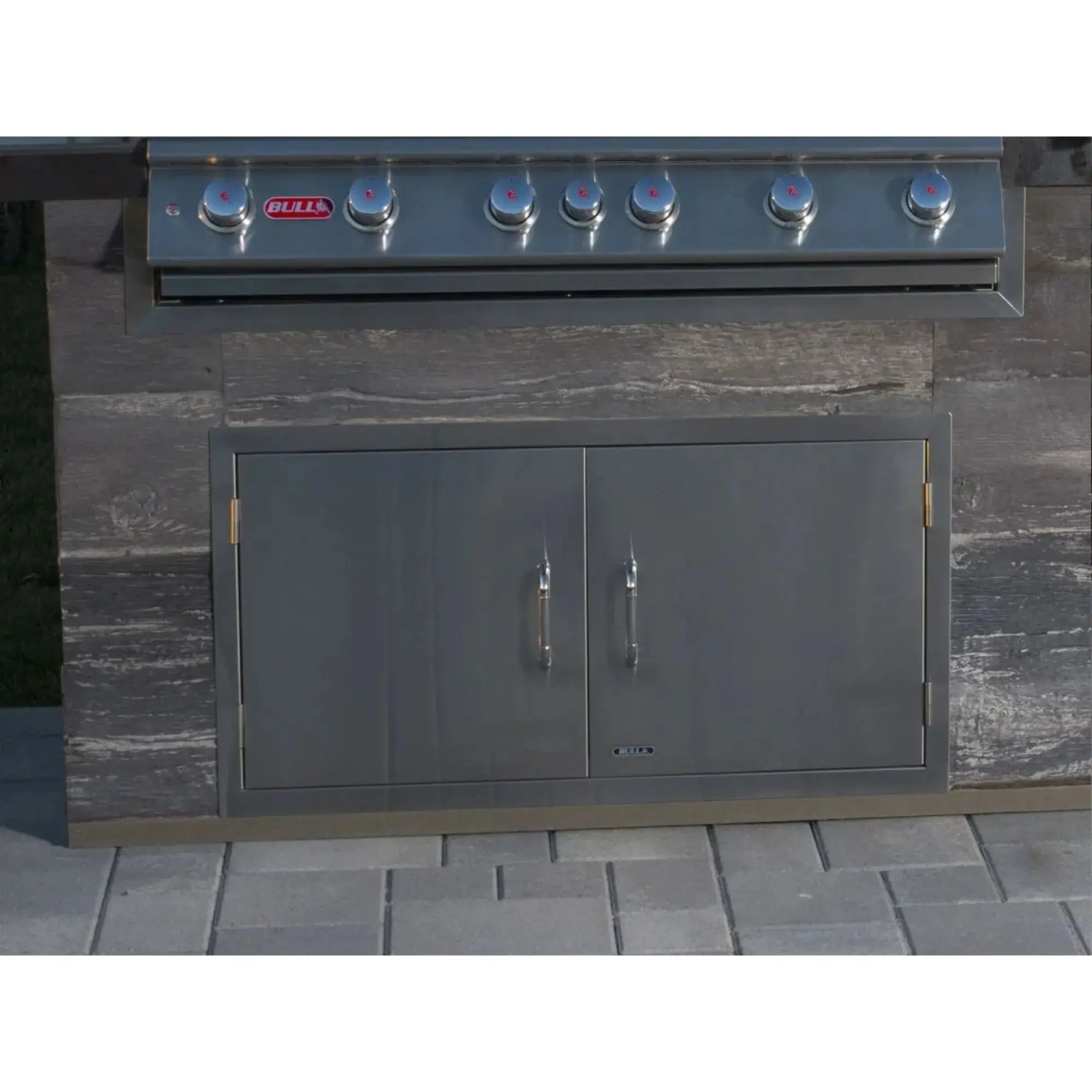 Bull 38-Inch Double Access Doors – ½" Reveal Bull