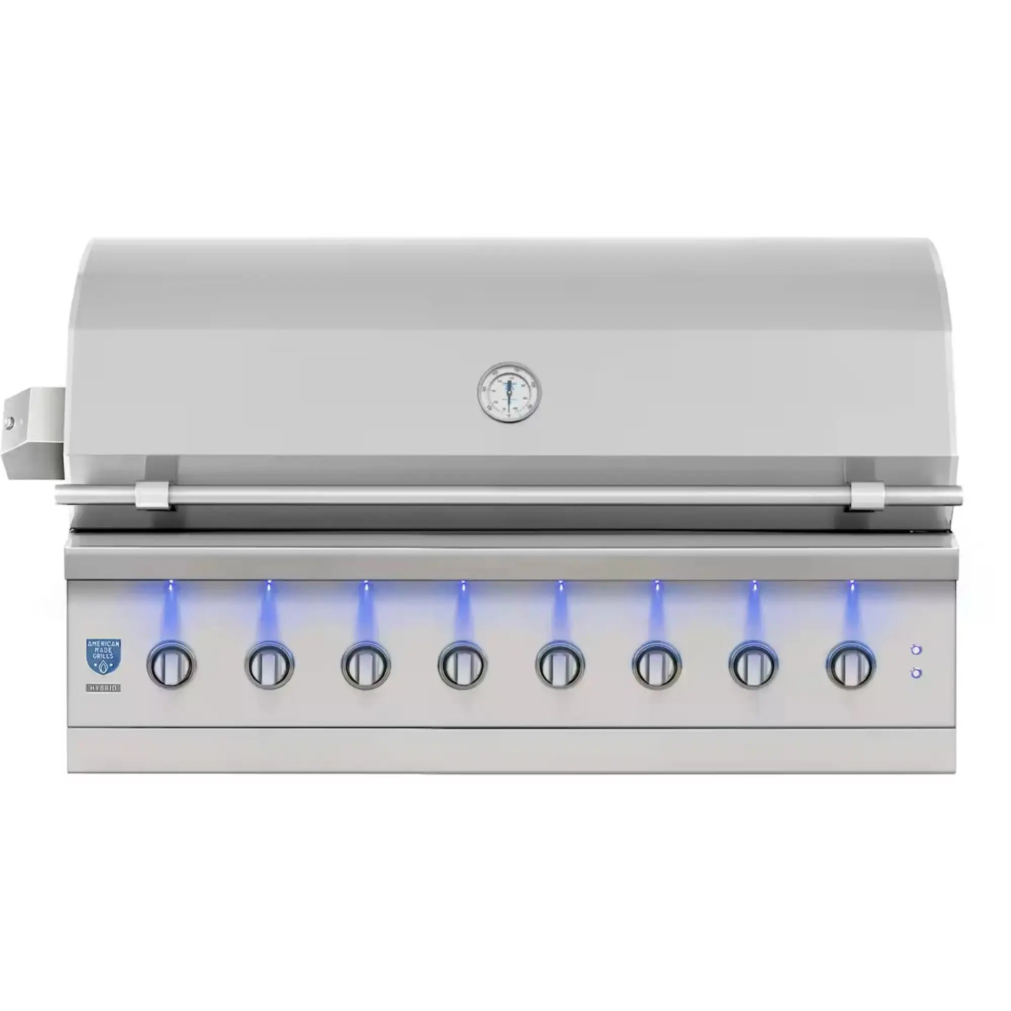 American Made Grills Encore 54-Inch Built-In Hybrid Grill — 176,000 BTU | Gas, Charcoal & Wood | Made in USA American Made Grills