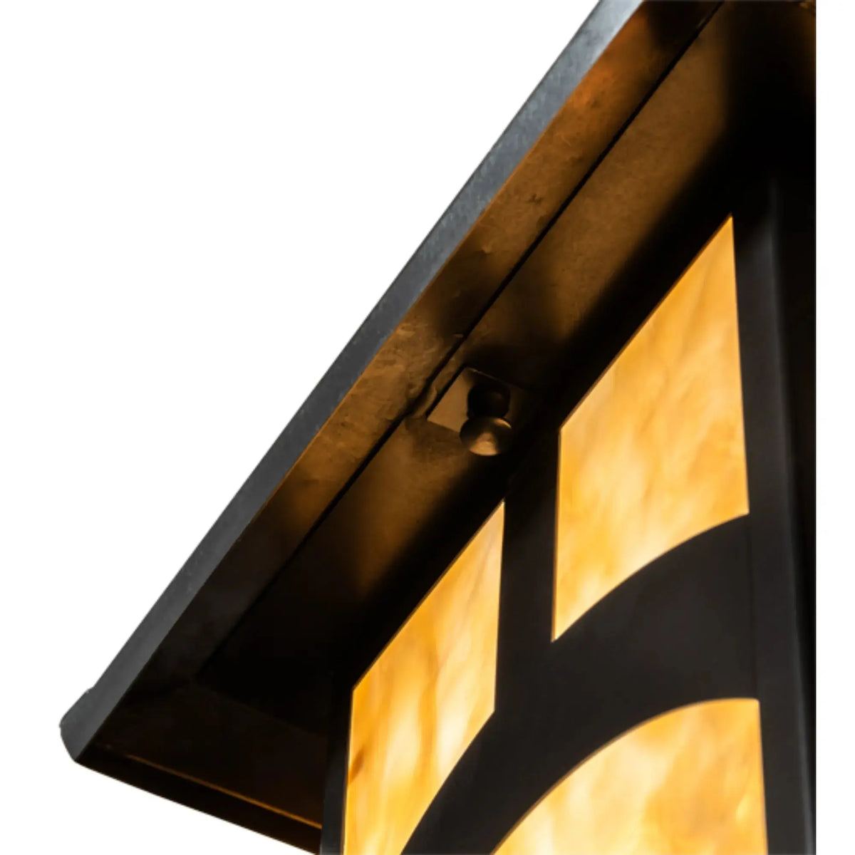 12" Square Seneca Hill Top Post Mount – Craftsman Brown – Wet-Rated – Meyda Lighting Meyda Lighting