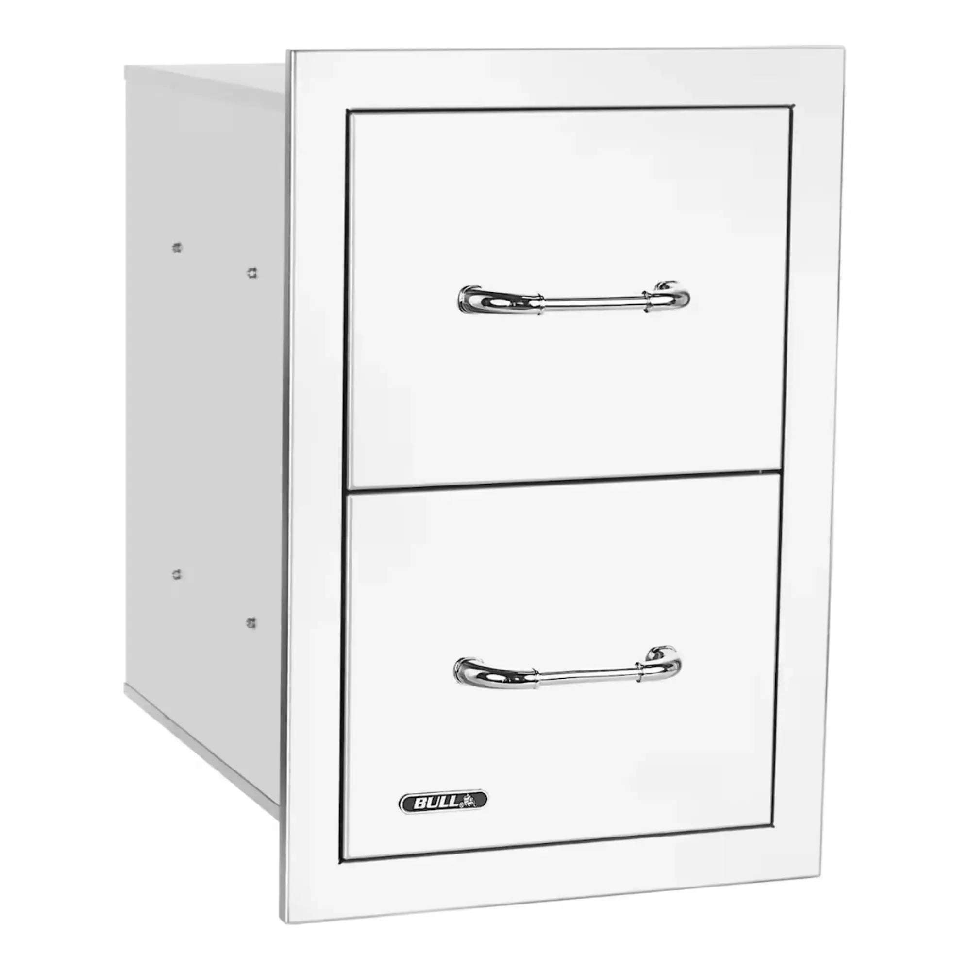 Bull 15-Inch Double Drawer – ½" Reveal Bull