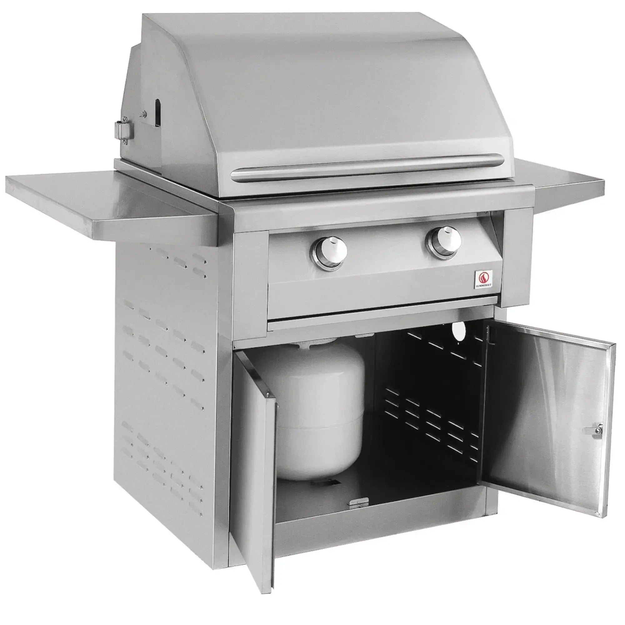 Summerset Resort 30" 2-Burner Freestanding Gas Grill on Pedestal Base — 52,000 BTU | SBG30 Summerset