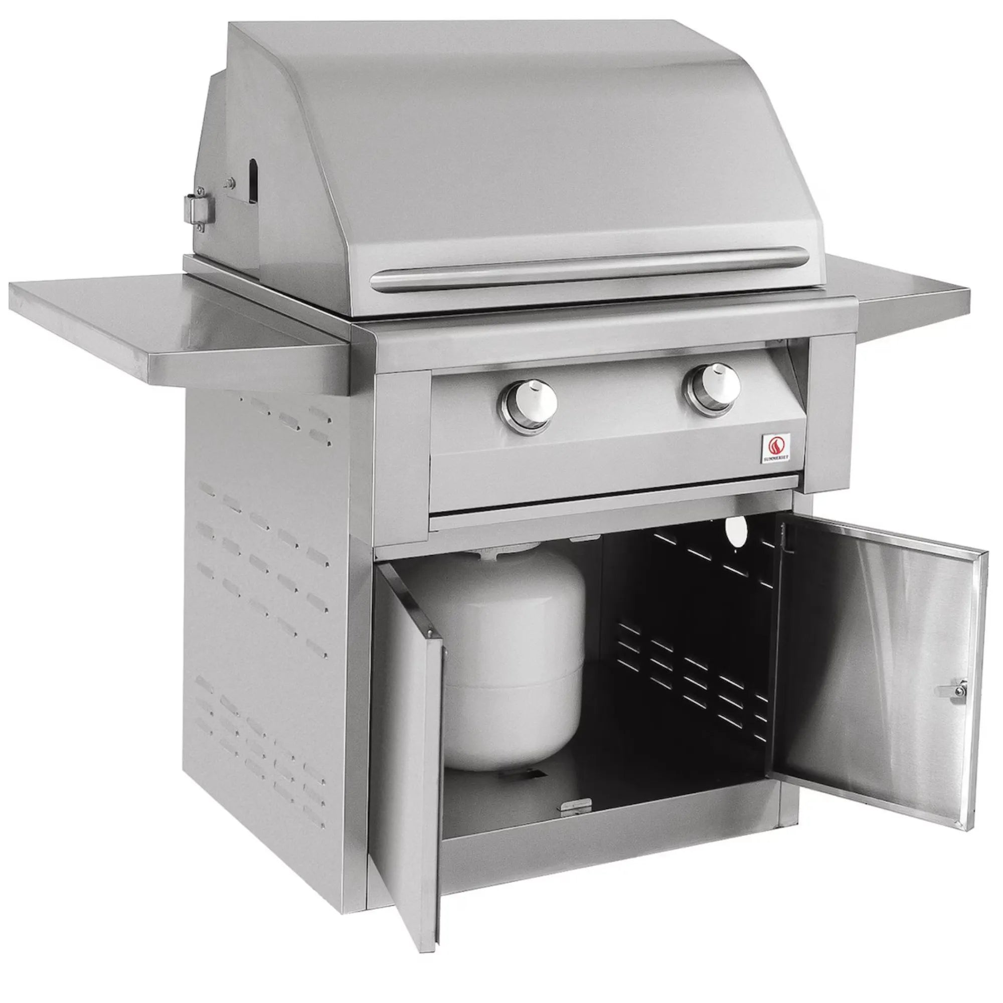 Summerset Resort 30" 2-Burner Freestanding Gas Grill on Pedestal Base β 52,000 BTU | SBG30 Summerset