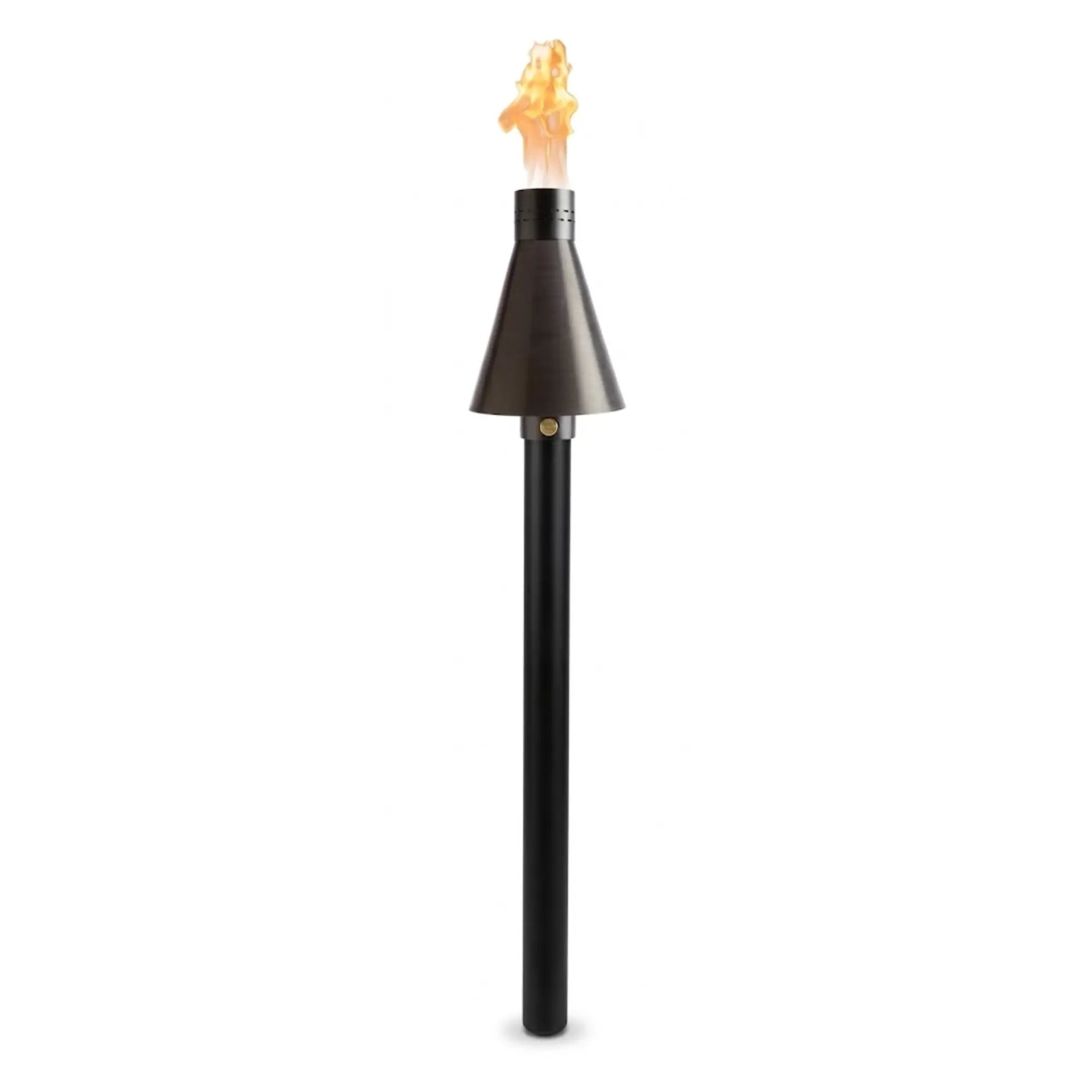 HPC TK Torch – Black Aluminum – Match Lit – Natural Gas – 96" Post