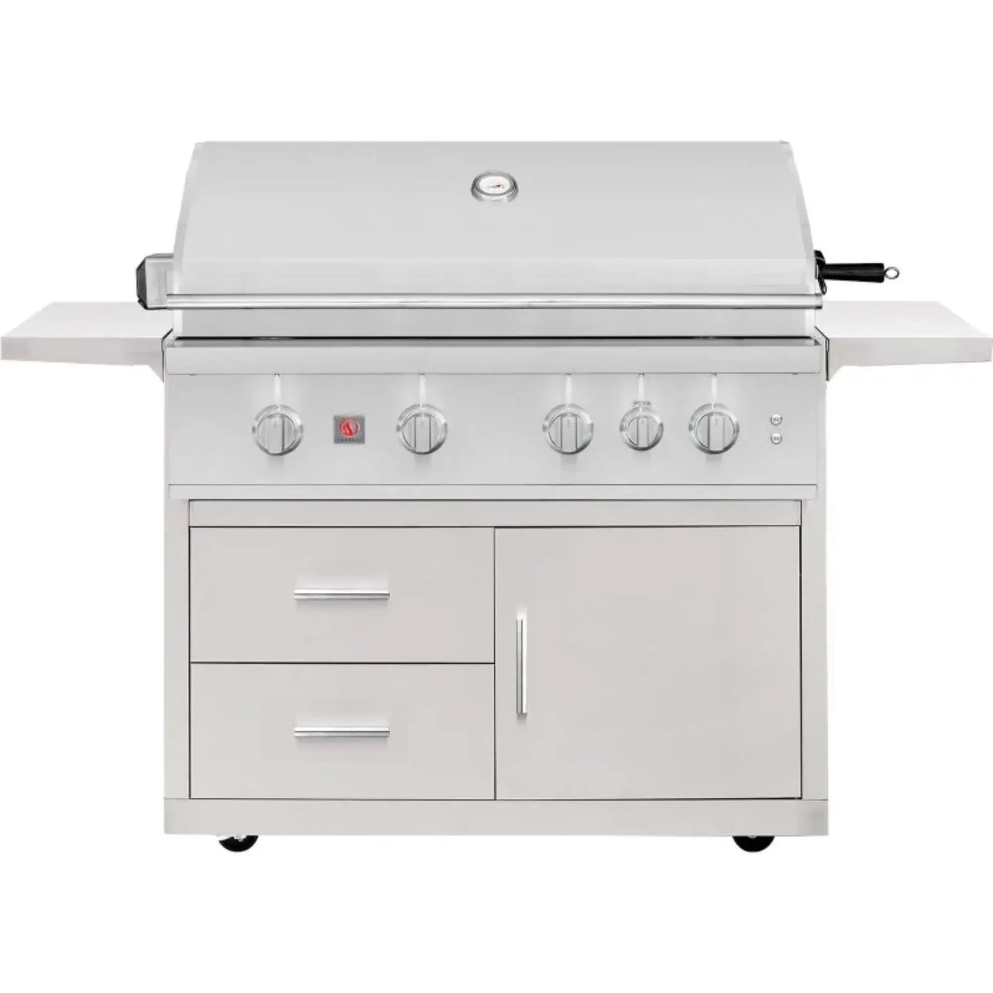 Summerset TRL Pro 40" 4-Burner Freestanding Gas Grill w/ Cart — 95,000 BTU | TRLPRO40 Summerset