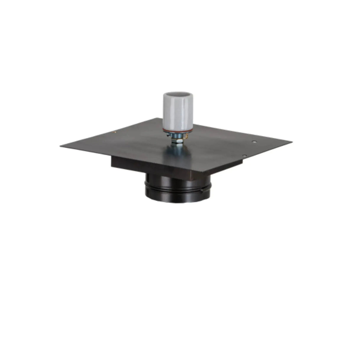 12.5"Sq Stillwater Cross Mission Post Mount – Craftsman Brown – Wet-Rated – Meyda Lighting Meyda Lighting