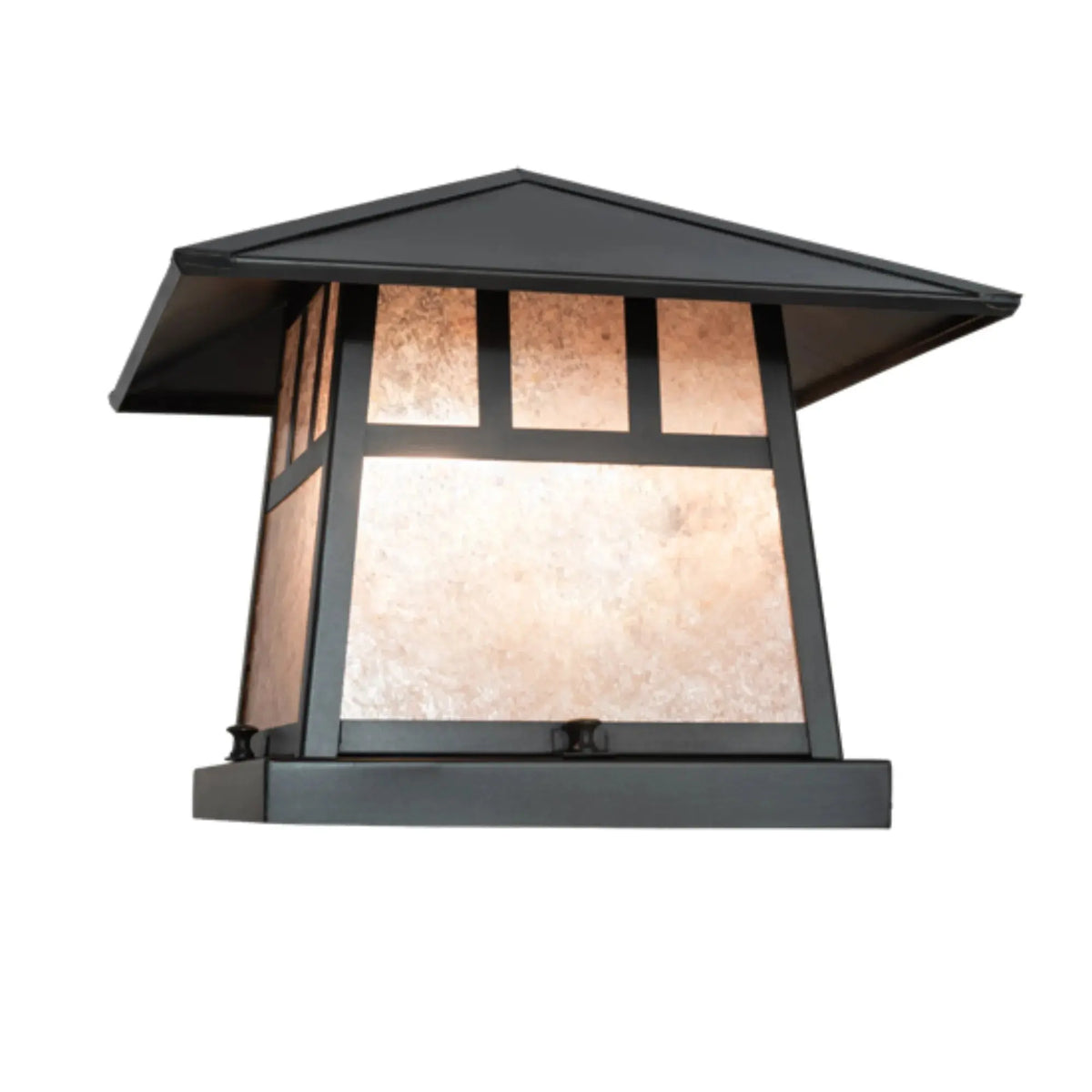 12" Square Stillwater Double Bar Mission Pier Mount – Meyda Lighting Meyda Lighting