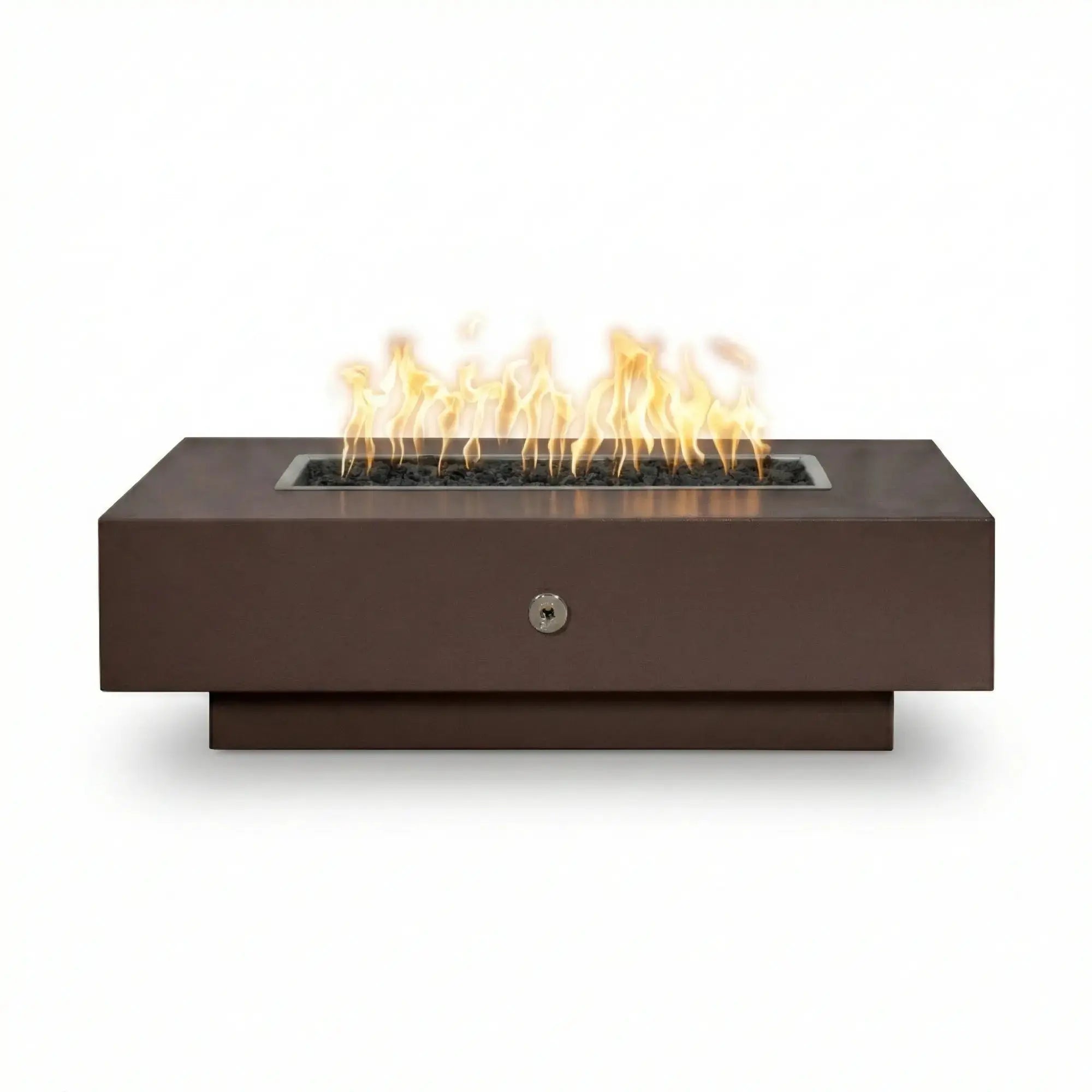 Coronado 48" Rectangular Steel Gas Fire Pit – The Outdoor Plus The Outdoor Plus