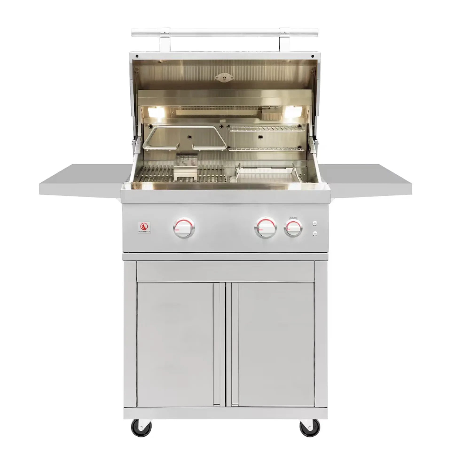 Summerset Quest 30" 2-Burner Freestanding Gas Grill w/ Cart β 52,000 BTU | QST30+QST30-DC Summerset