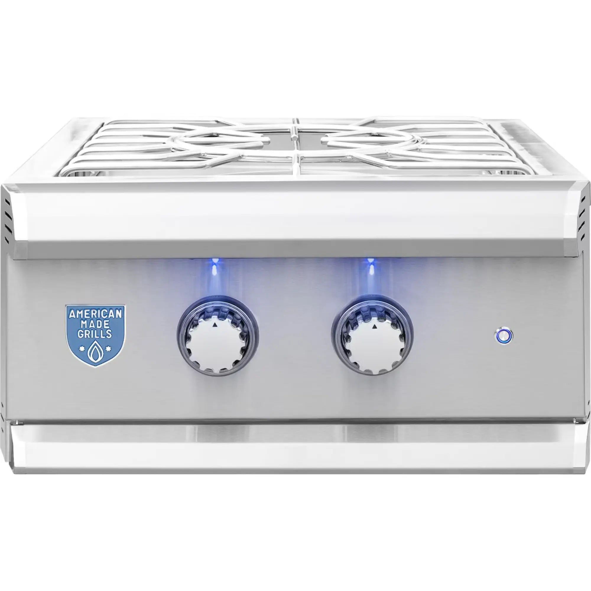 American Made Grills Muscle Power Burner — 60,000 BTU Dual-Ring w/ Wok Grate & Independent Ignition | MUSPB2 American Made Grills