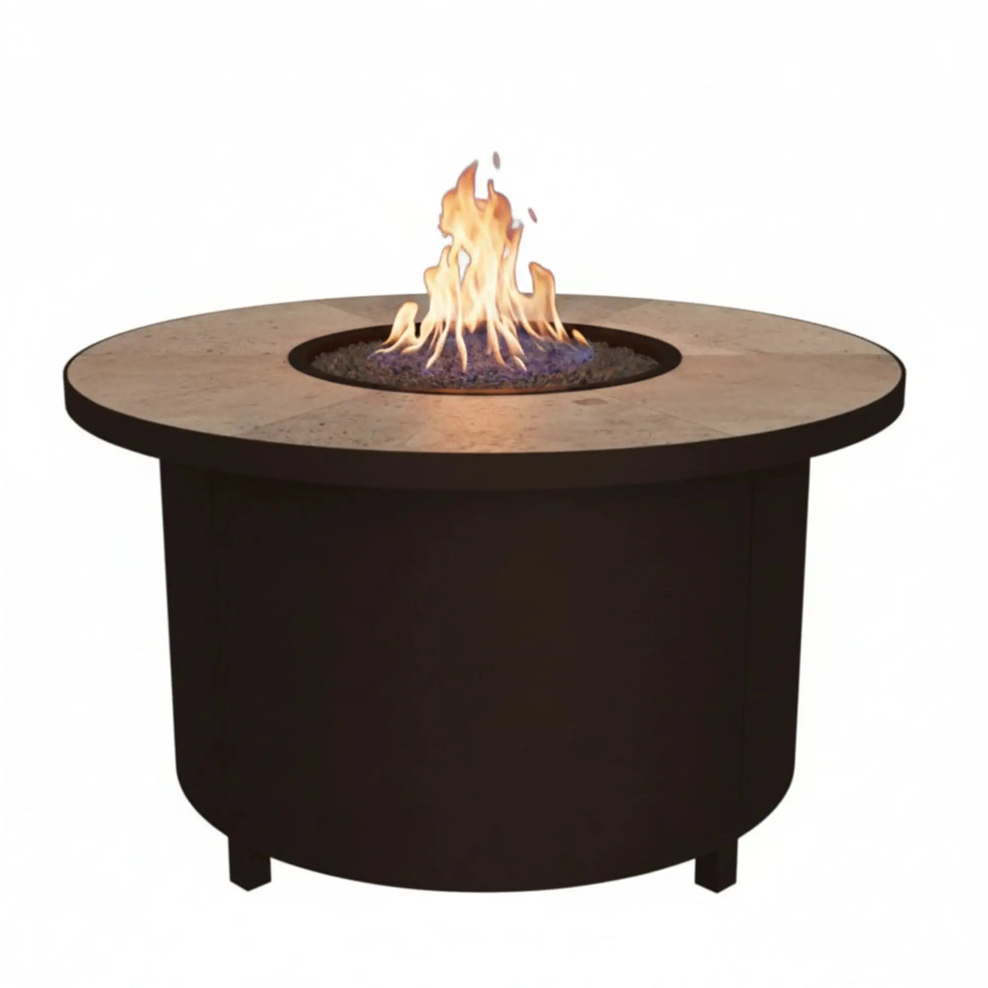 O.W. Lee Elba 42" Round Chat Height Gas Fire Pit Table — QS-5122-42RDC O.W. Lee