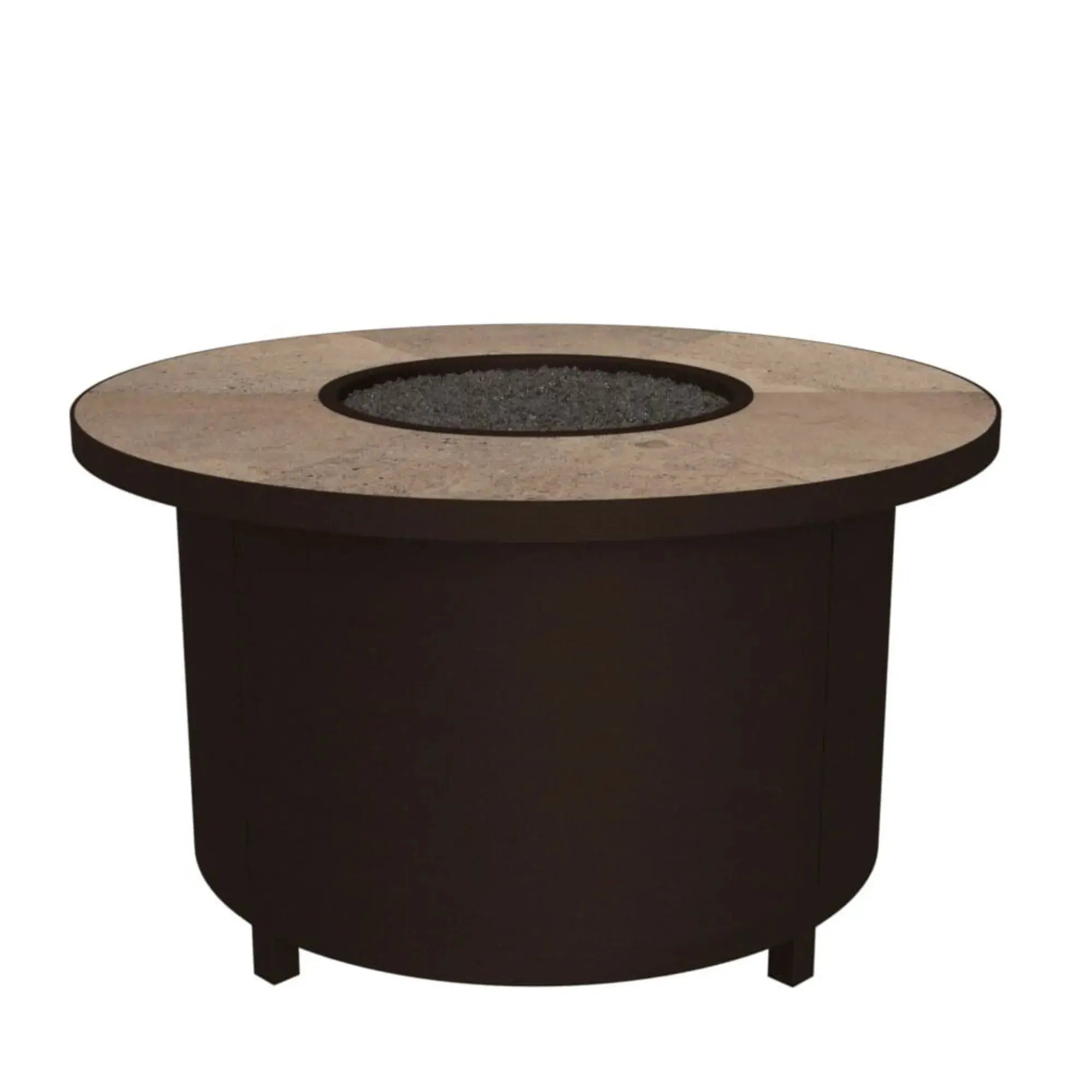 O.W. Lee Elba 42" Round Chat Height Gas Fire Pit Table — QS-5122-42RDC O.W. Lee