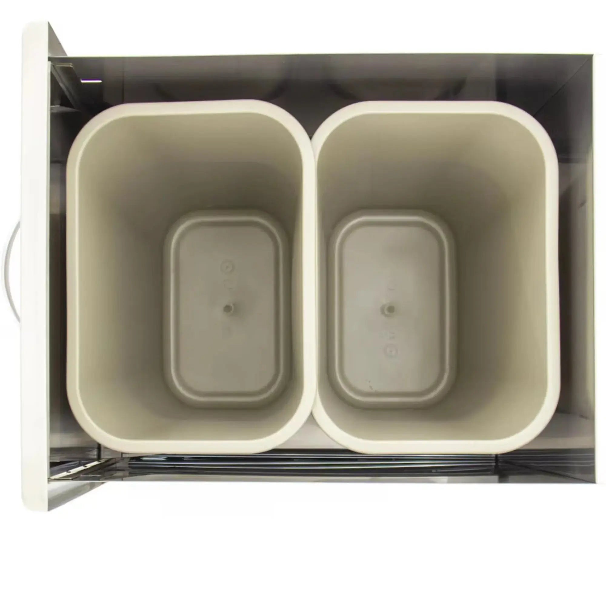 Blaze 20-Inch Roll-Out Double Trash/Recycle Drawer – BLZ-TREC-DRW-H Blaze