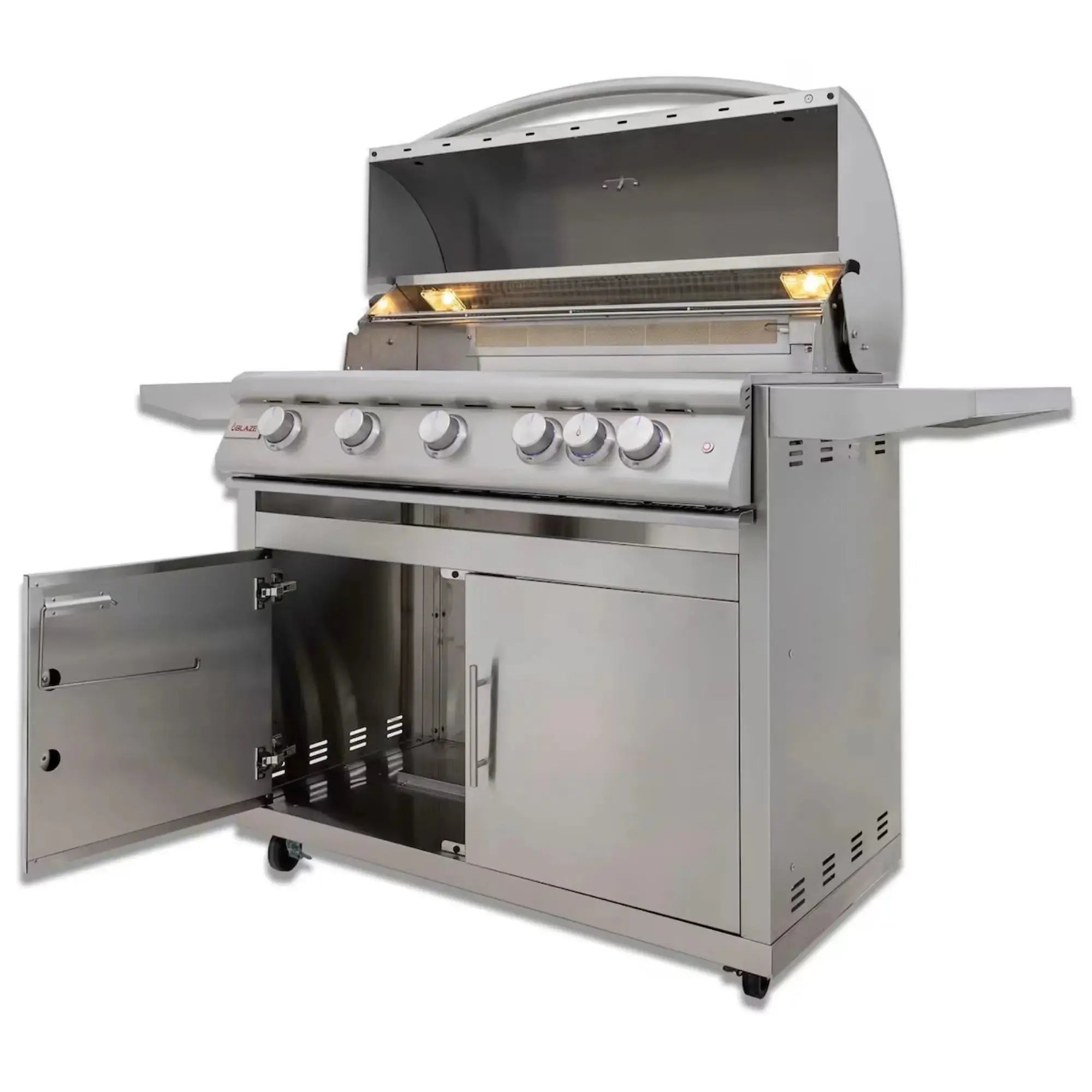 Blaze LTE+ 40-Inch 5-Burner Freestanding Gas Grill with Cart Blaze