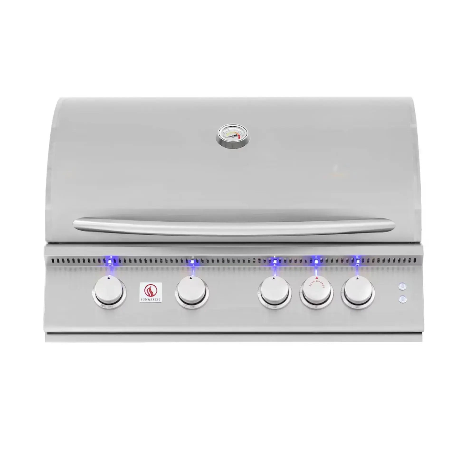 Summerset 40" Sizzler Pro 5-Burner Built-In Gas Grill — 70,000 BTU w/ Rear IR Burner | SZRPRO40 Summerset