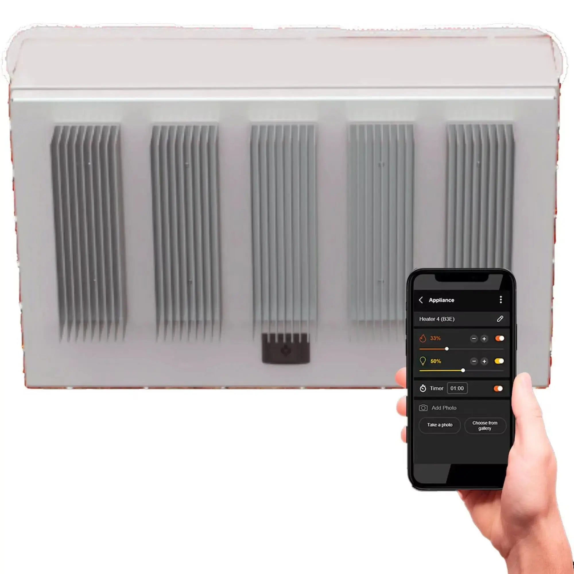 Bromic Affinity Smart-Heat Eclipse Pendant Control – 5 Channel (3-Phase) Bromic Heating