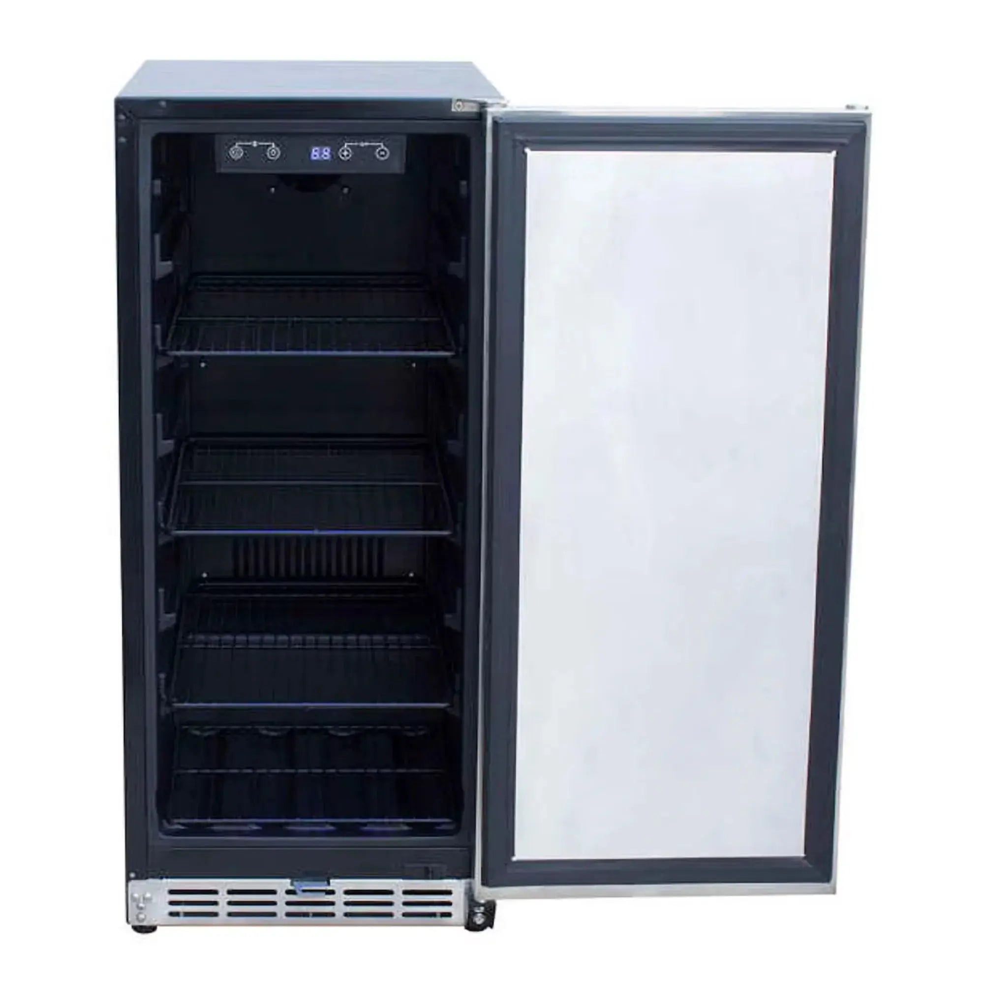Summerset 15" 3.2 Cu. Ft. Outdoor Rated Refrigerator — Stainless Steel Door & Handle | RFR-15S Summerset