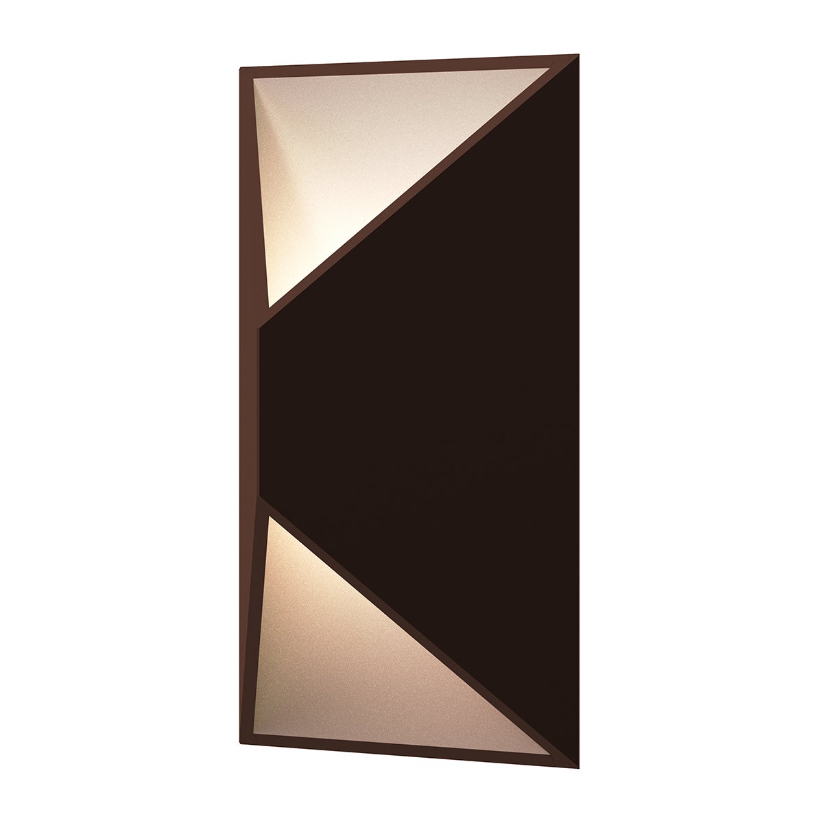 Prisma™ Wall Sconce - Textured Bronze - 11" H 7" W - Sonneman