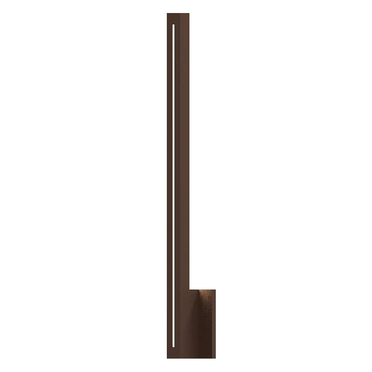 Stripe™ Wall Sconce - Textured Bronze - 30" H 1.5" W - Sonneman